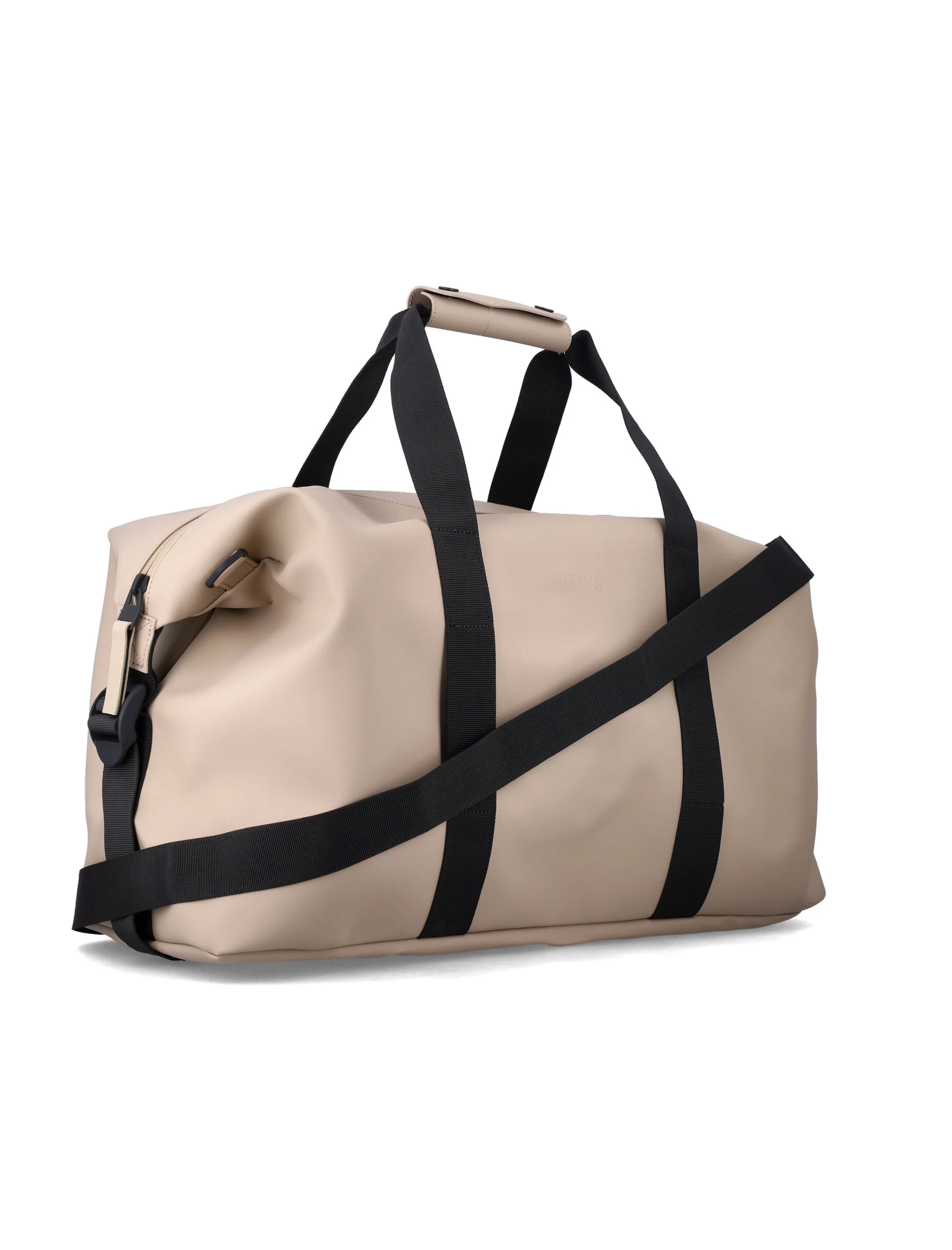 Rains Hilo Waterproof Weekend Bag Beige Polyester Coating Tote