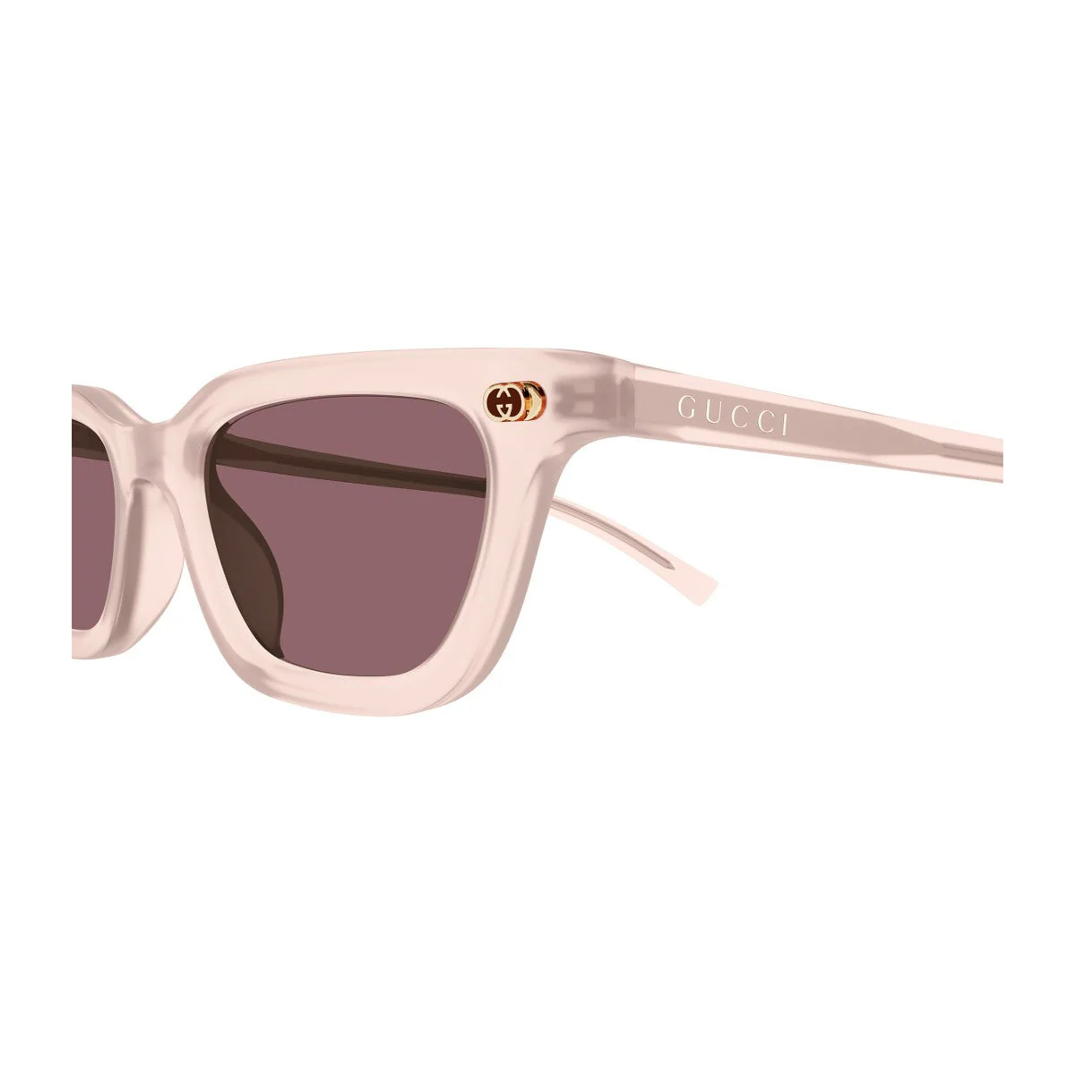 Gucci Gg1944s Linea Institutional Logo Pink Acetato Riciclato Sunglasses