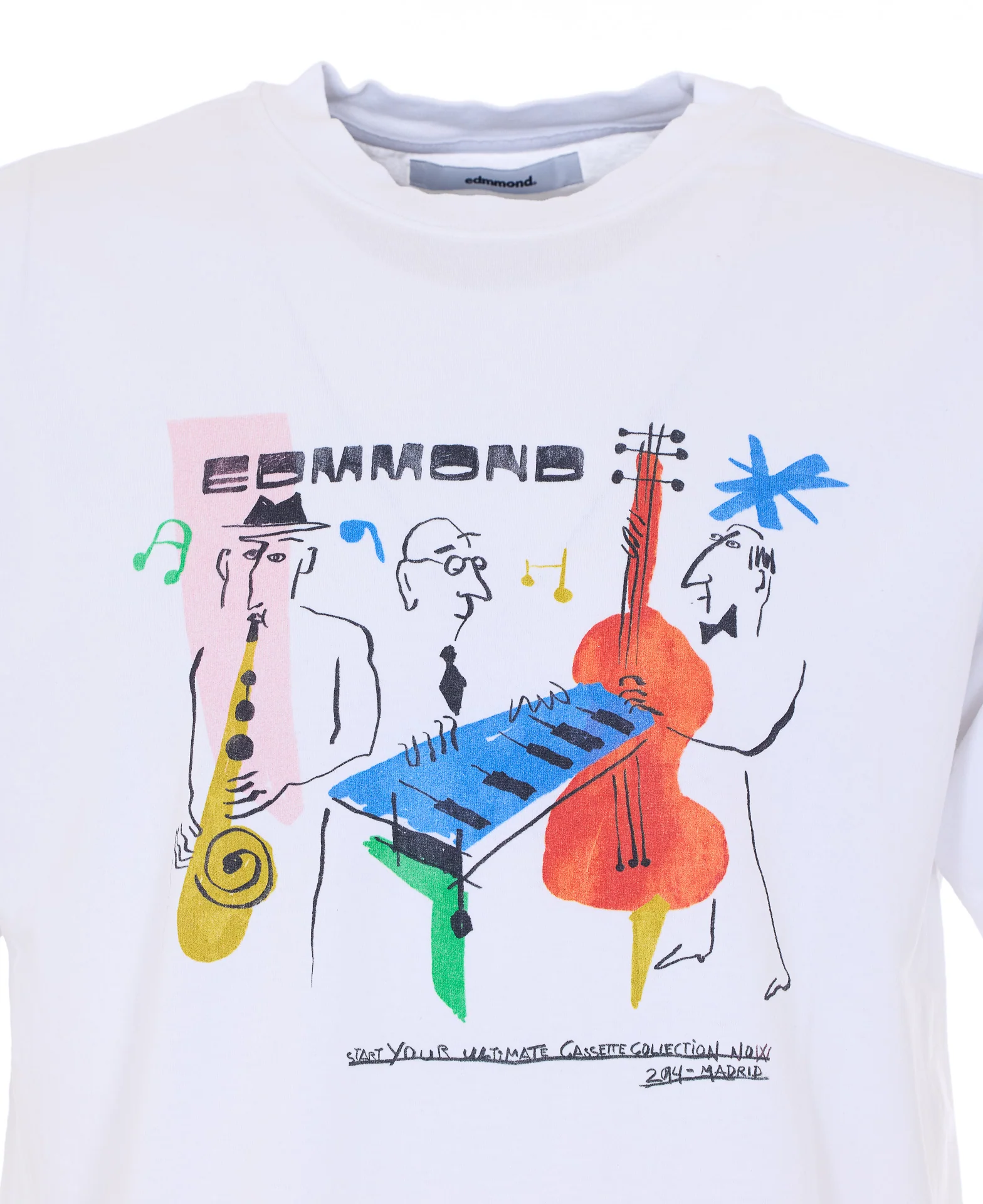 EDMMOND STUDIOS T-shirts and Polos White Organic Cotton
