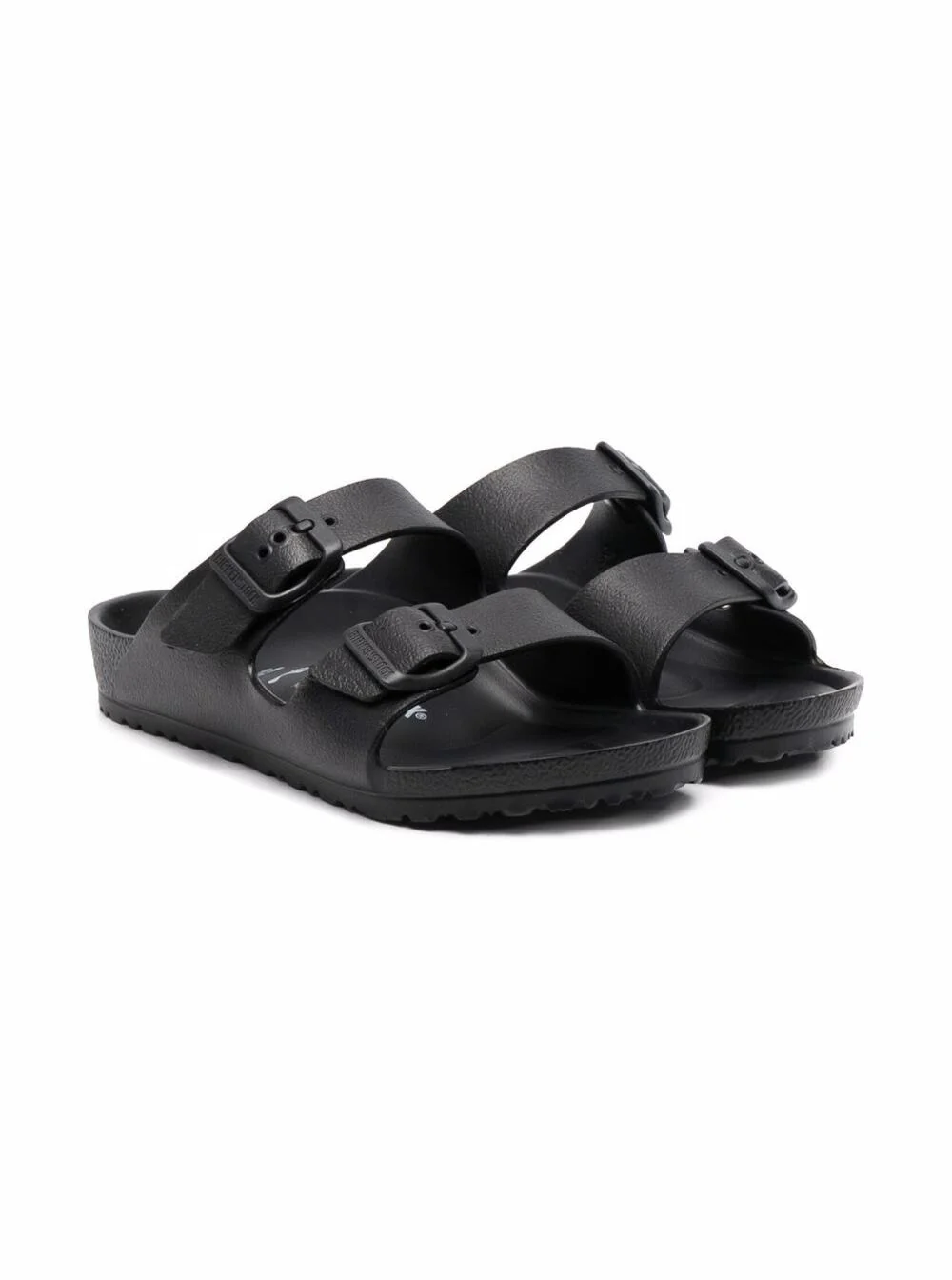 Birkenstock Kids Arizona Black Flat Shoes