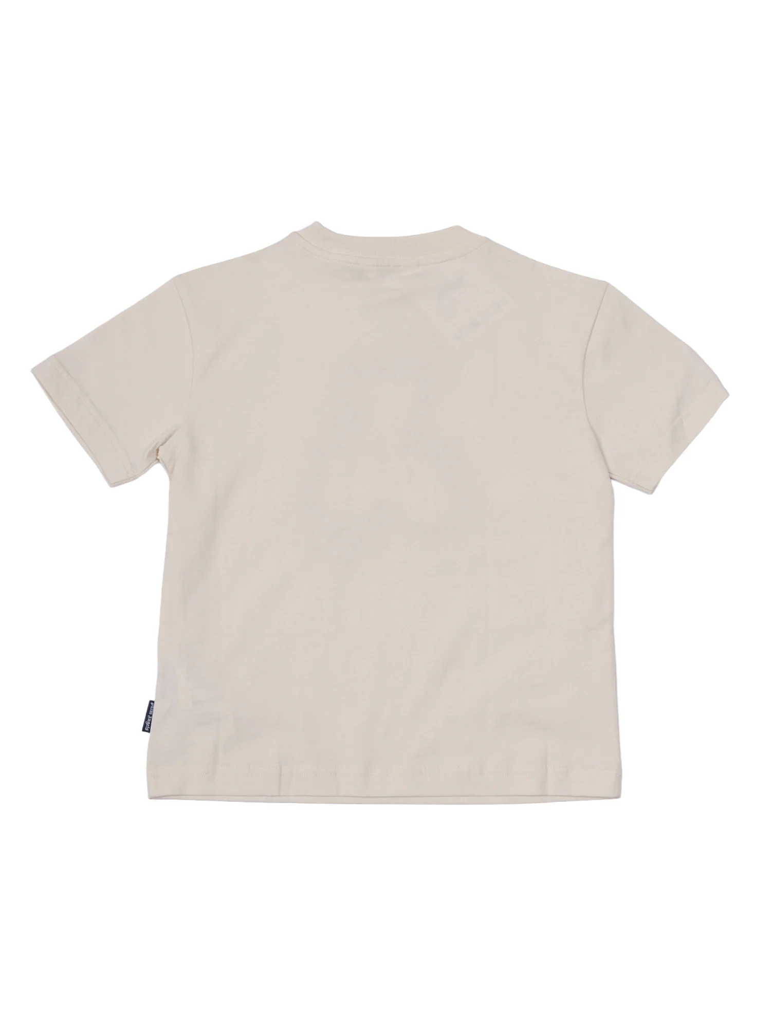 Palm Angels Pa Spray Bear Reg T-Shirt Boy White Cotton Short Sleeves