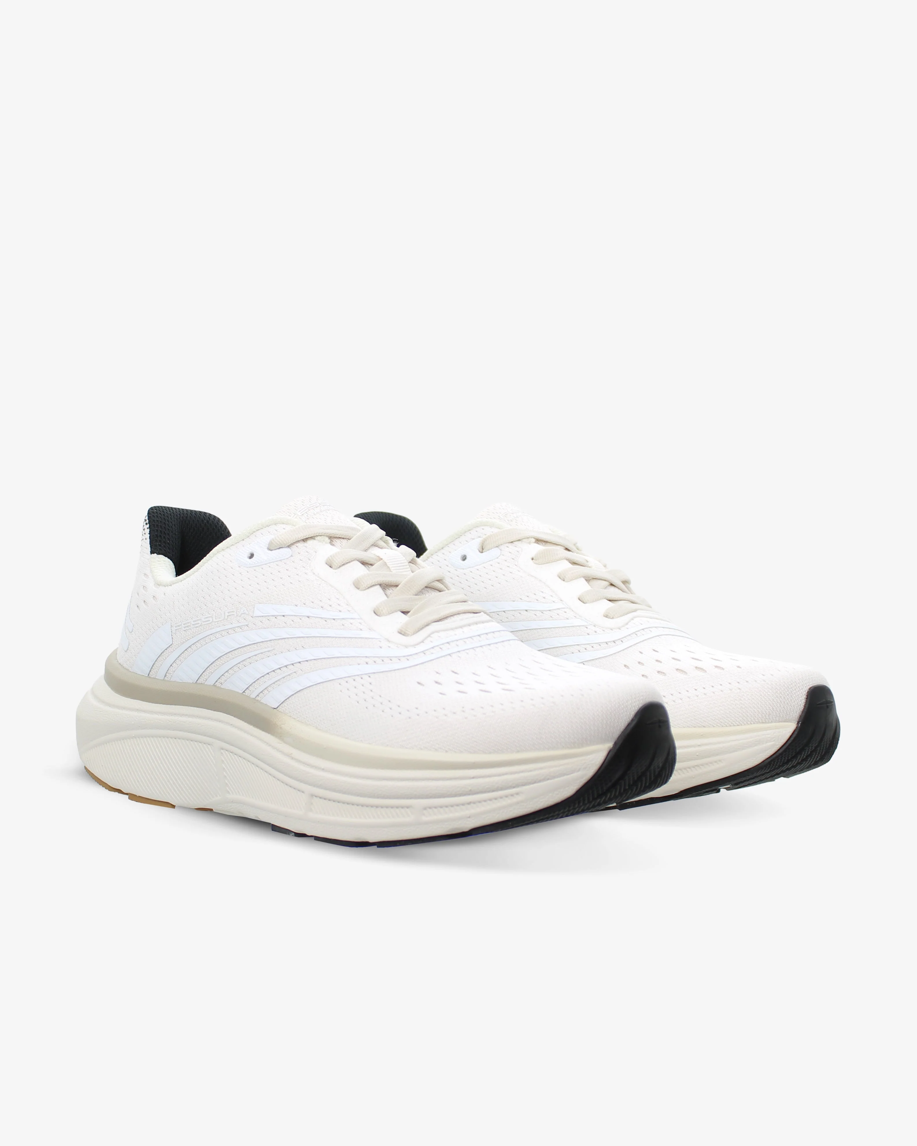 Fessura Italia Speed 01 14 Ivory White Running Sneakers