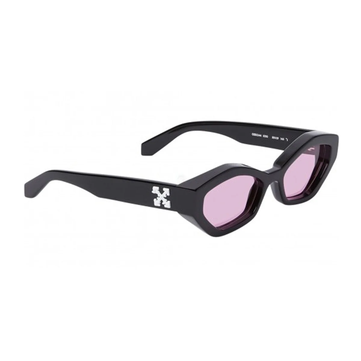 Off-White Oeri144 Hilo Black Acetato Sunglasses