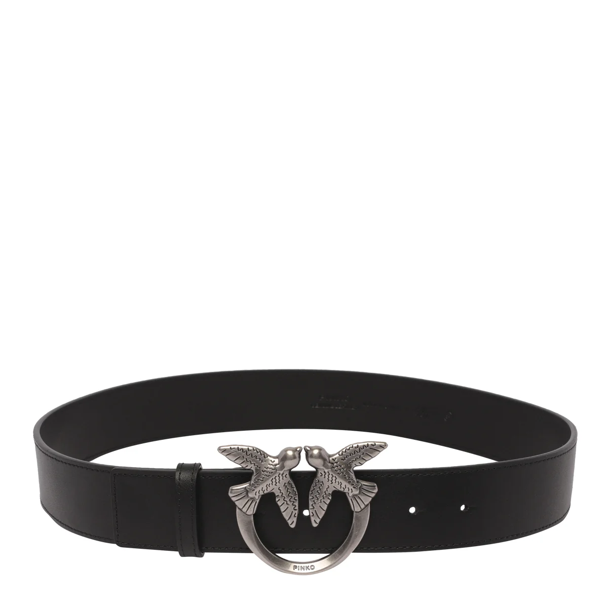 Pinko Belts Black Calf Leather