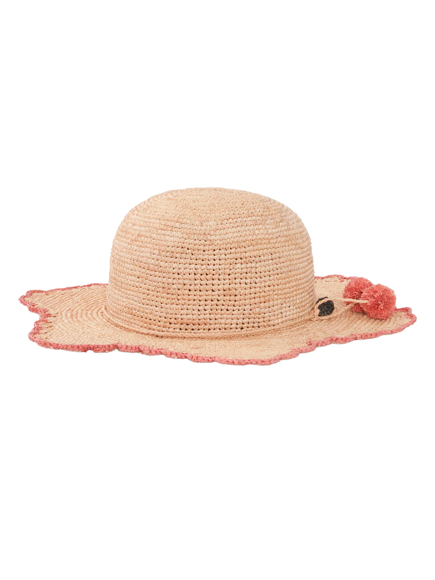 Bonpoint LILA CAP Beige Raffia Hat