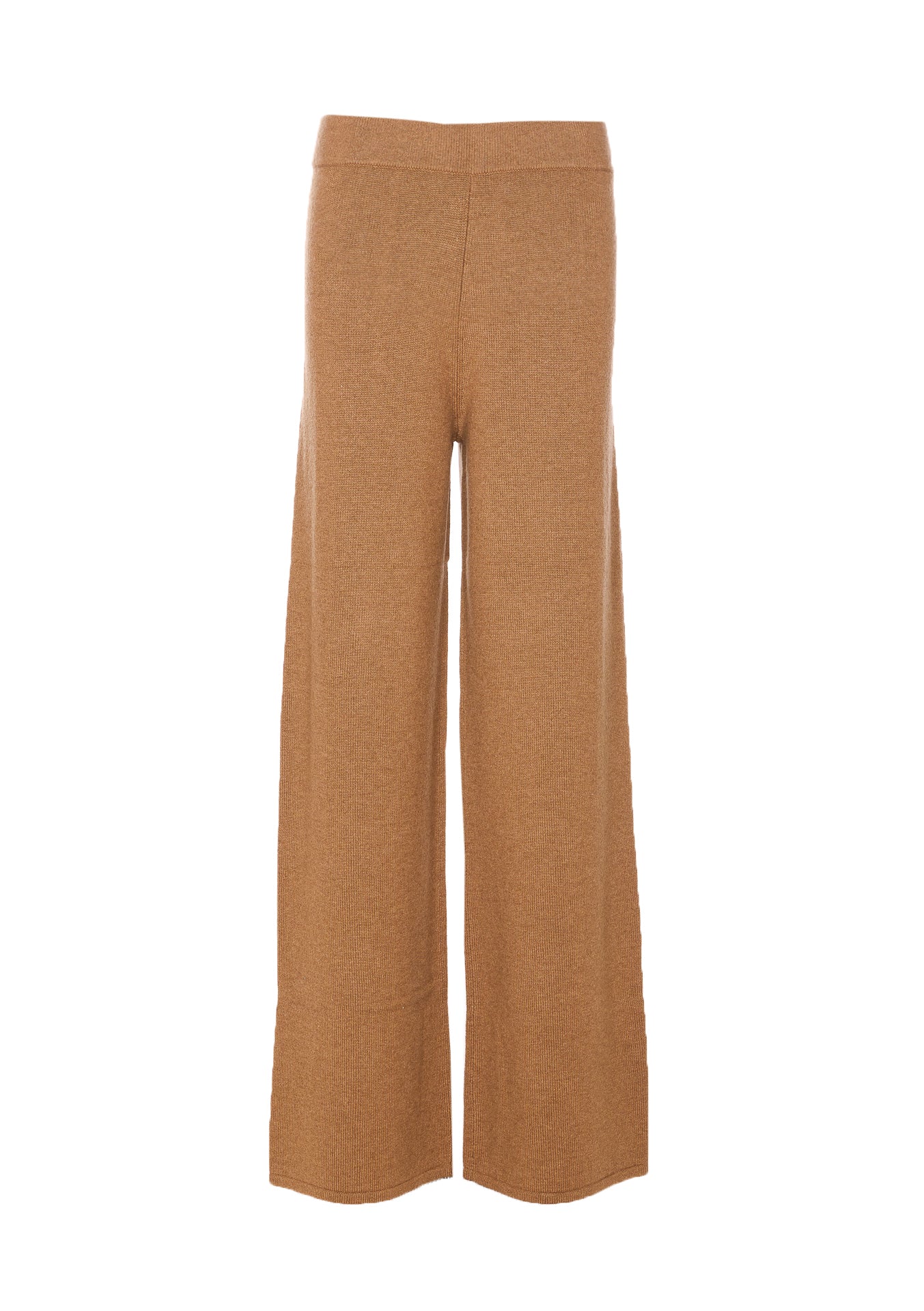 Max Mara Studio Trousers Brown Wool Cashmere