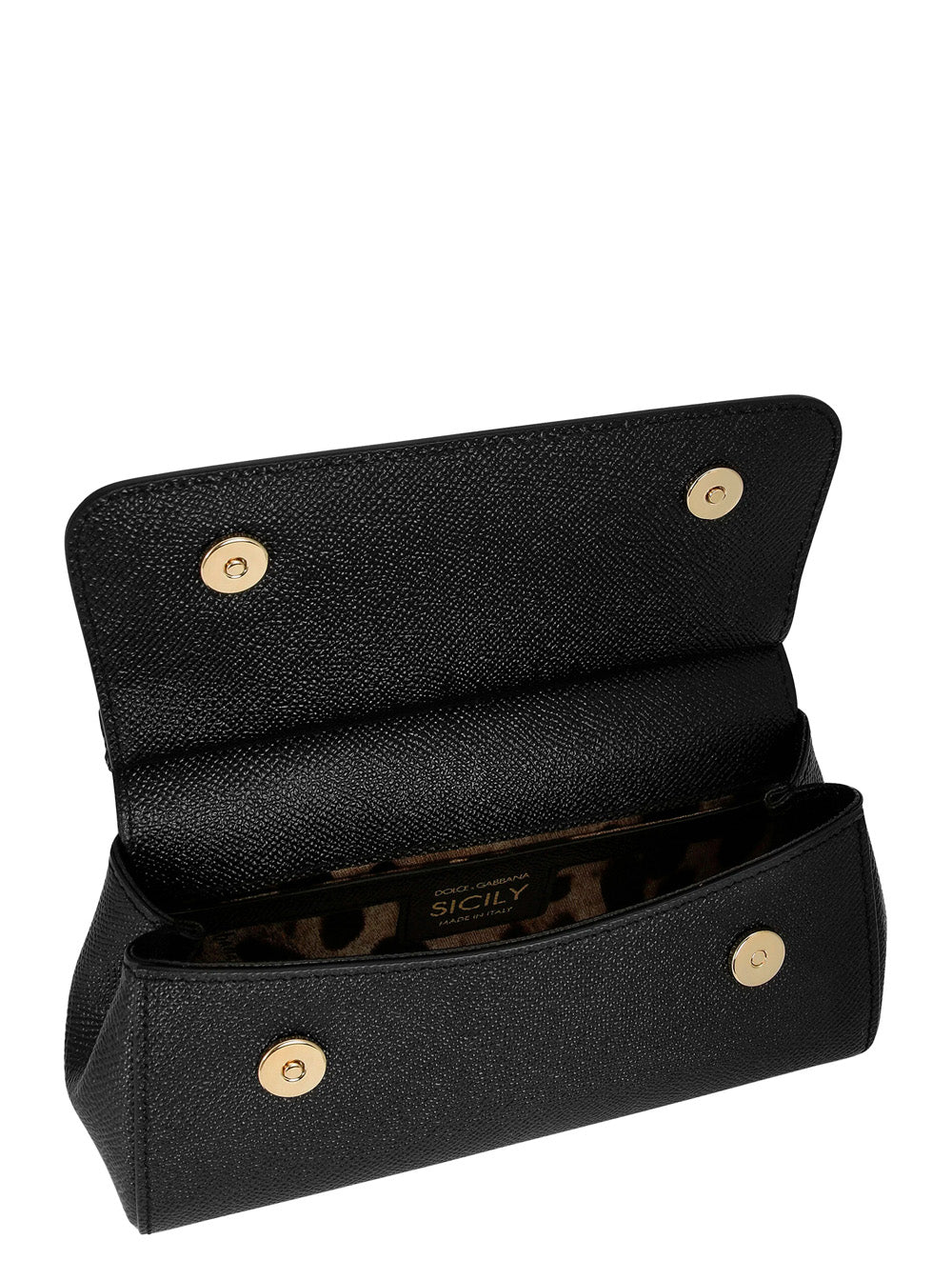 Dolce & Gabbana Sicily Small Black Hand Bags