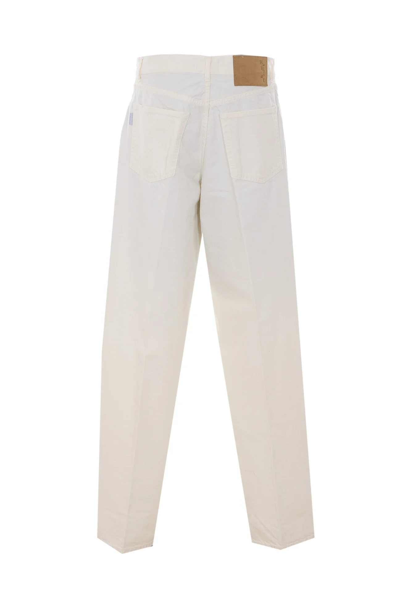 Haikure Jeans White Cotton