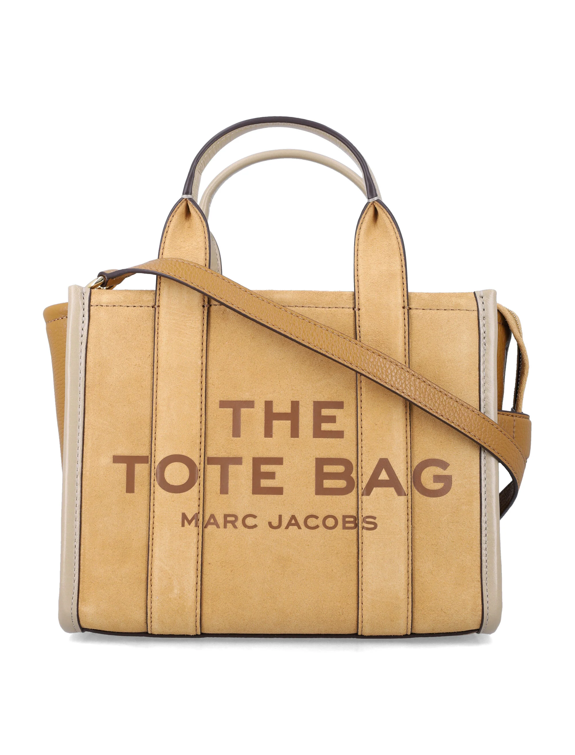 Marc Jacobs The Suede small Tote bag Sahara Cow Leather