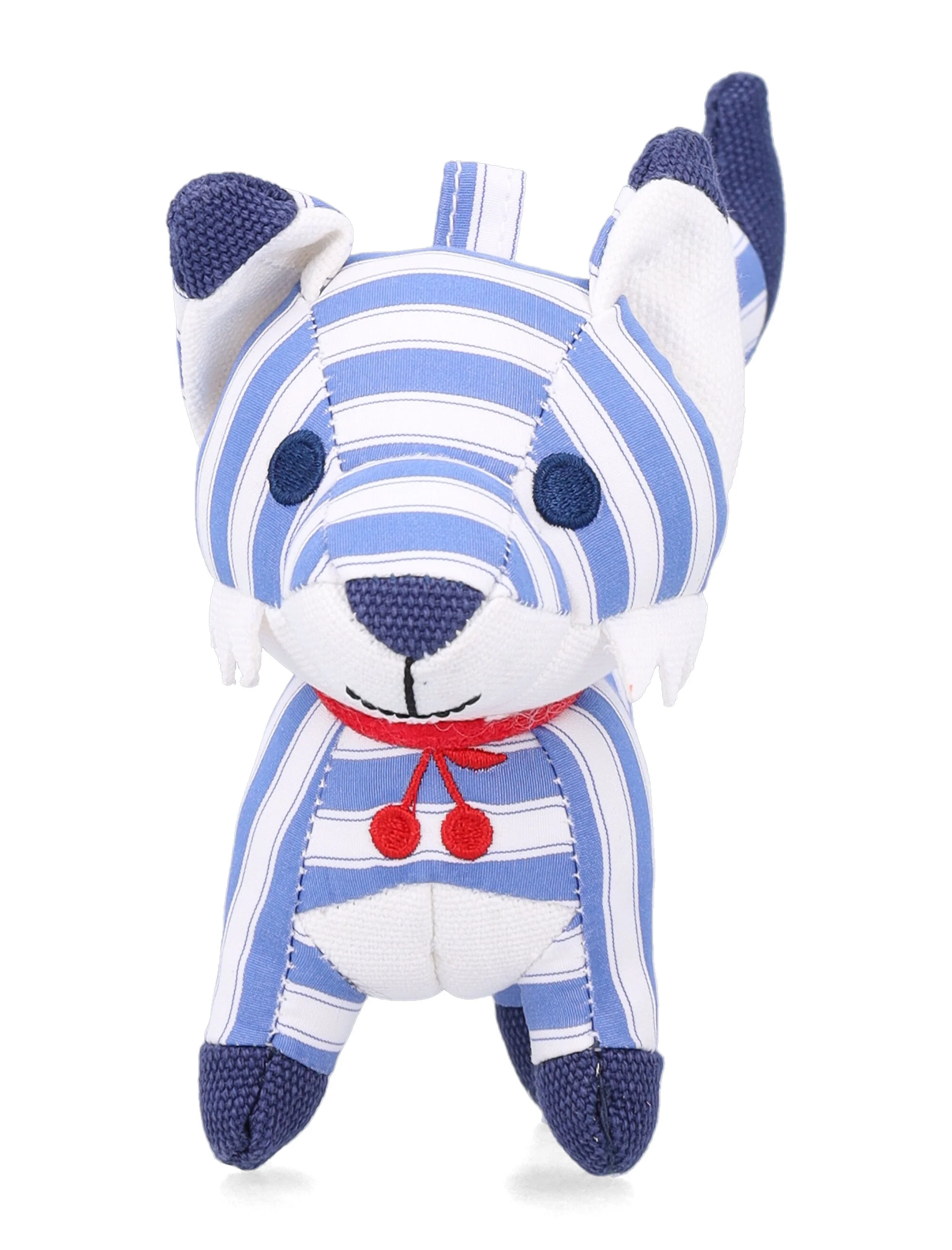 Bonpoint X Maison Kitsuné Girls Fox Plush Toy L.blue Cotton Lining