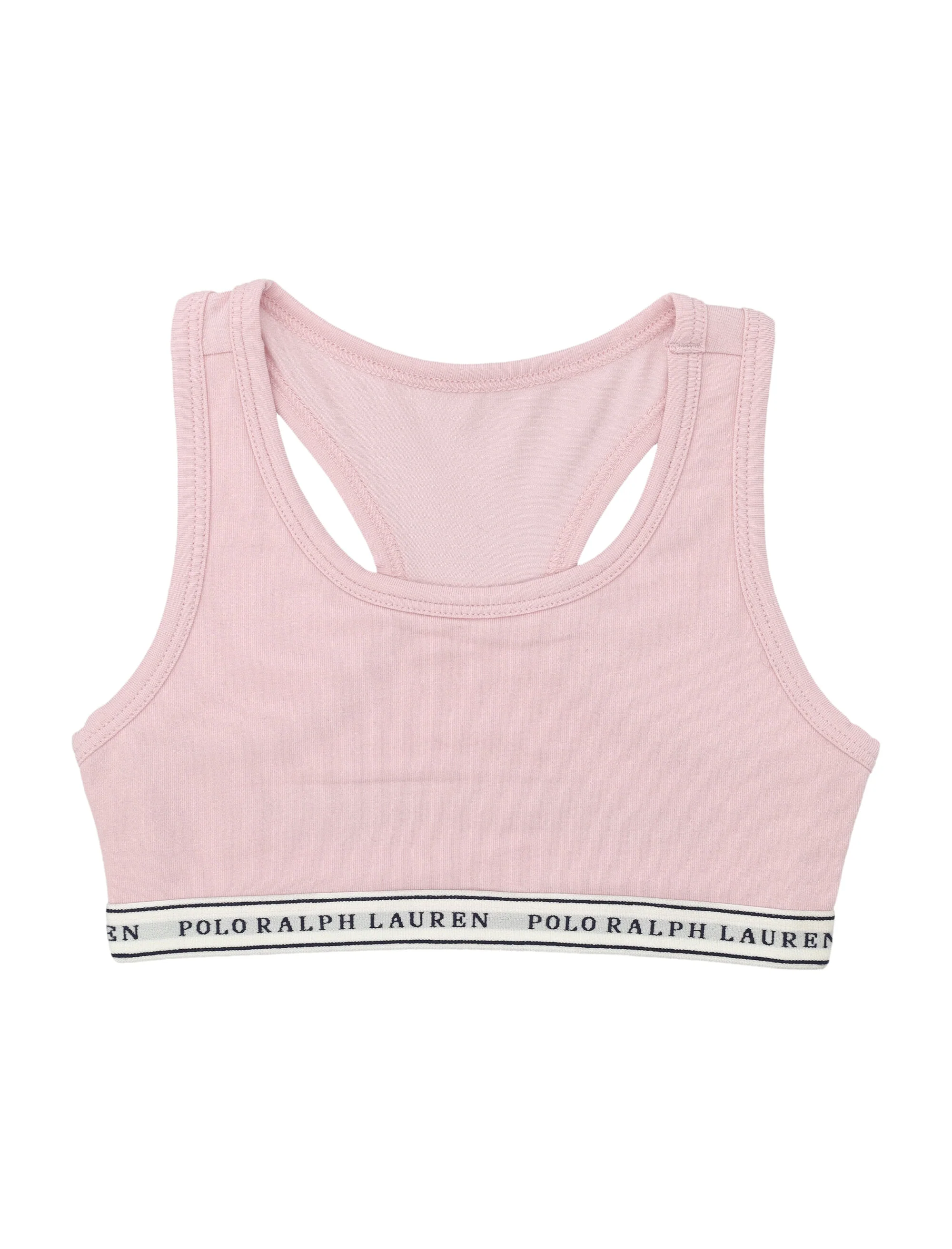Polo Ralph Lauren Girls Underwear Tops White/pink Cotton