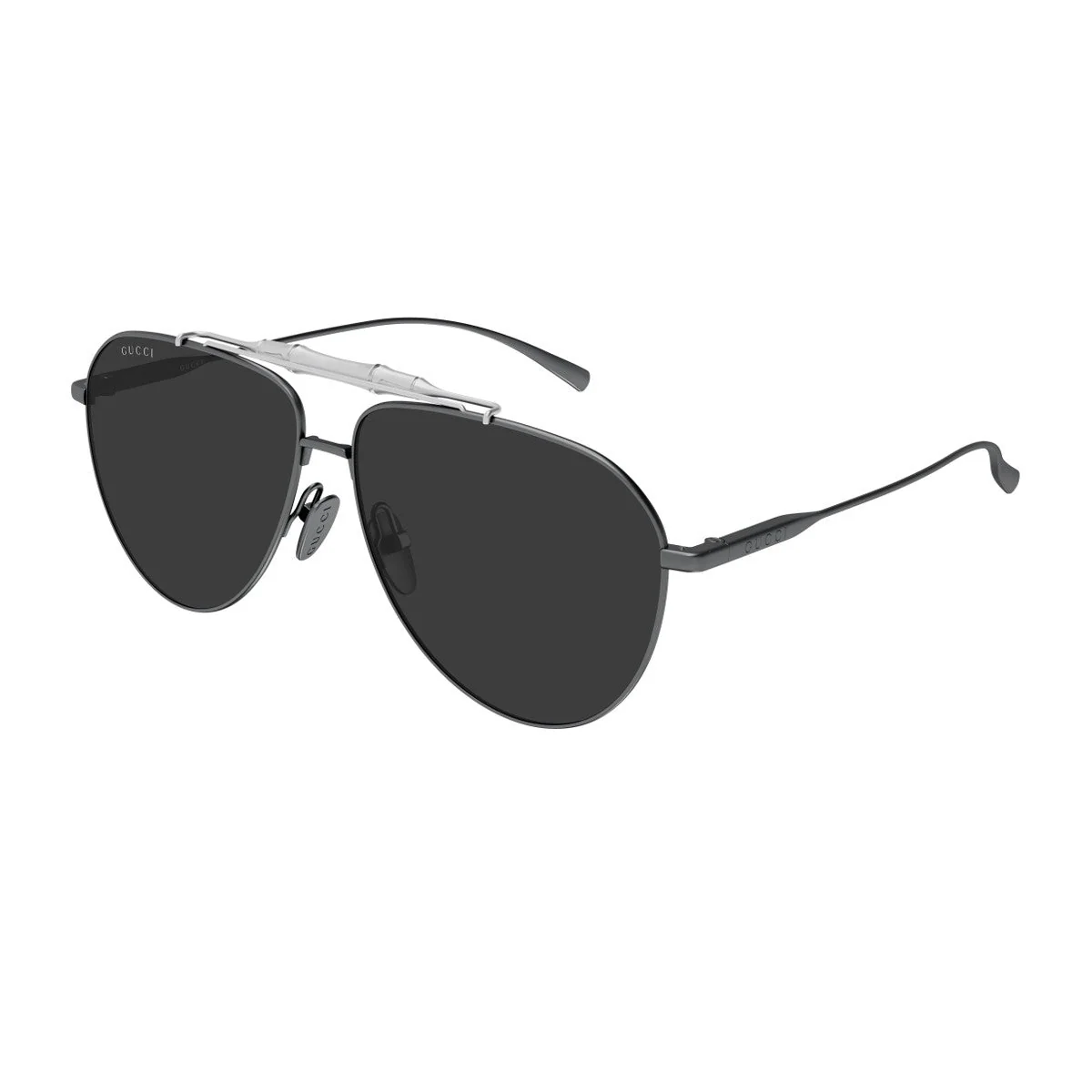 Gucci Gg2064s Linea Sign Gunmetal Metallo Sunglasses