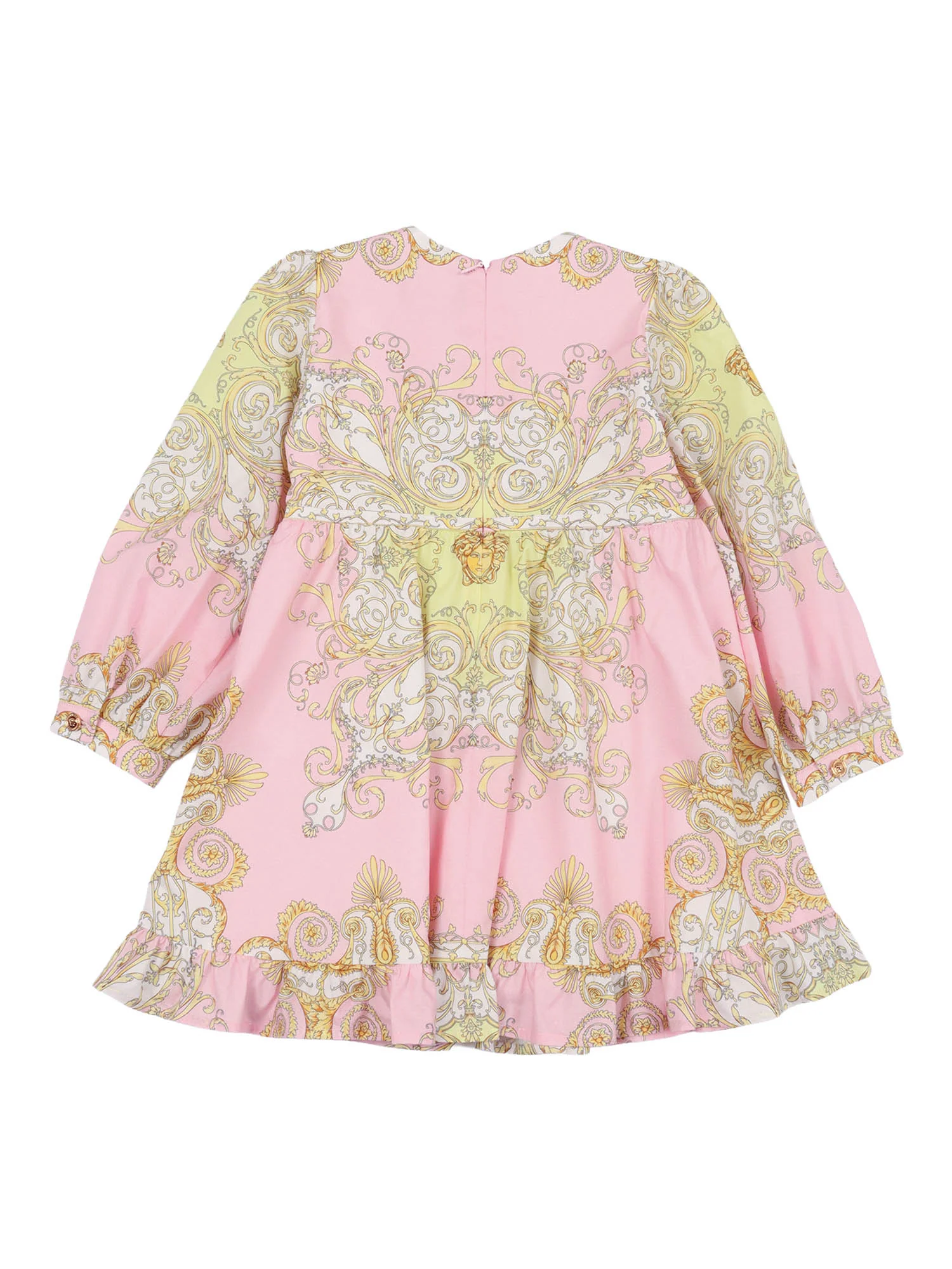 Versace Dress Yellow Cotton