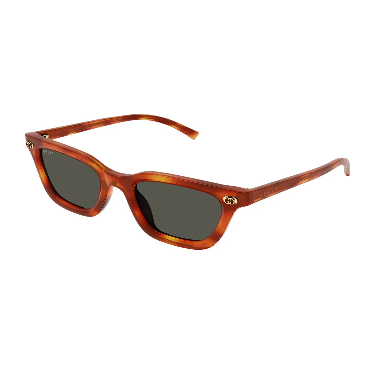 Gucci Gg1944s Linea Institutional Logo Havana Acetato Riciclato Sunglasses