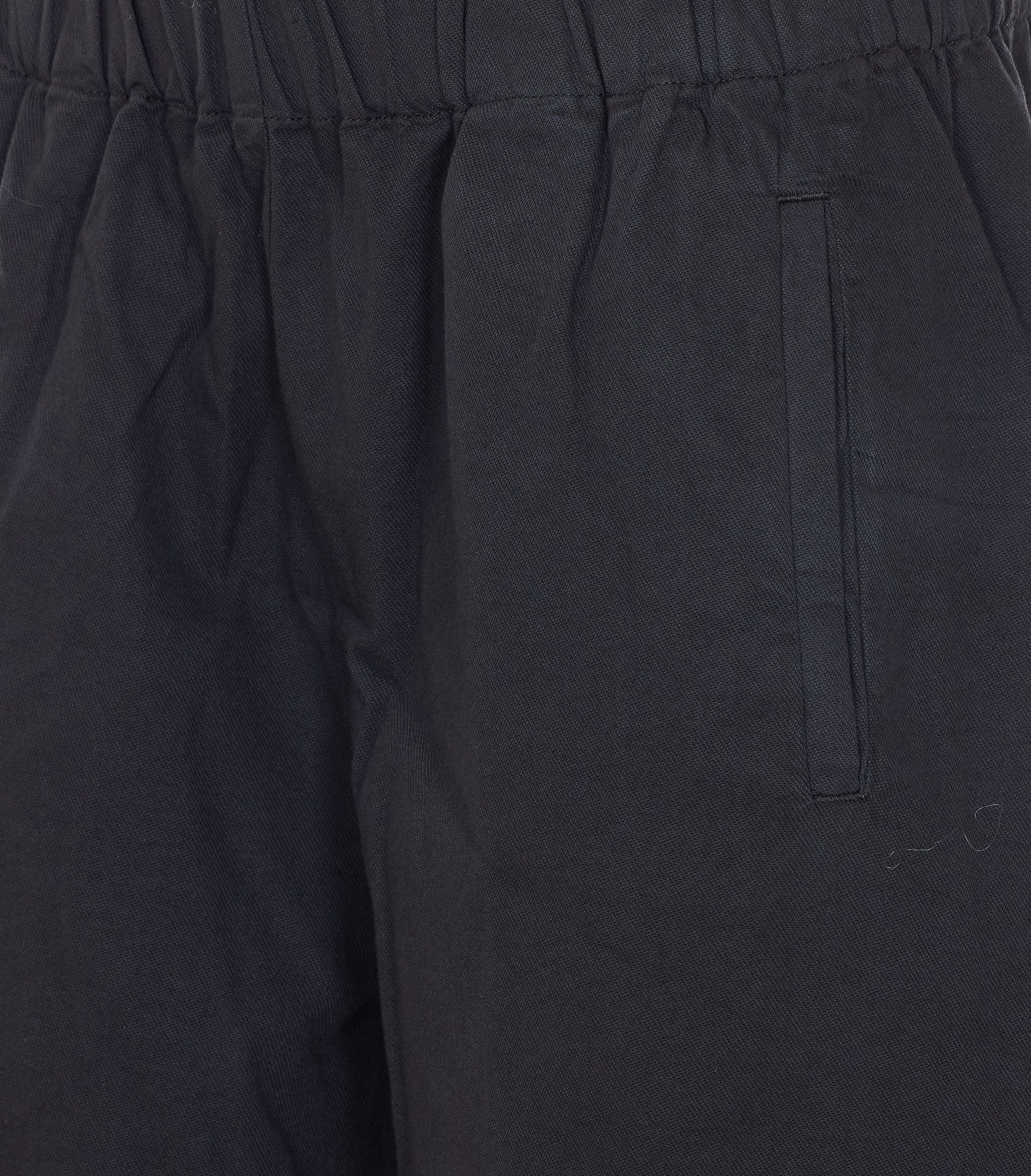 TRUE AVENUE Trousers Black Cotton