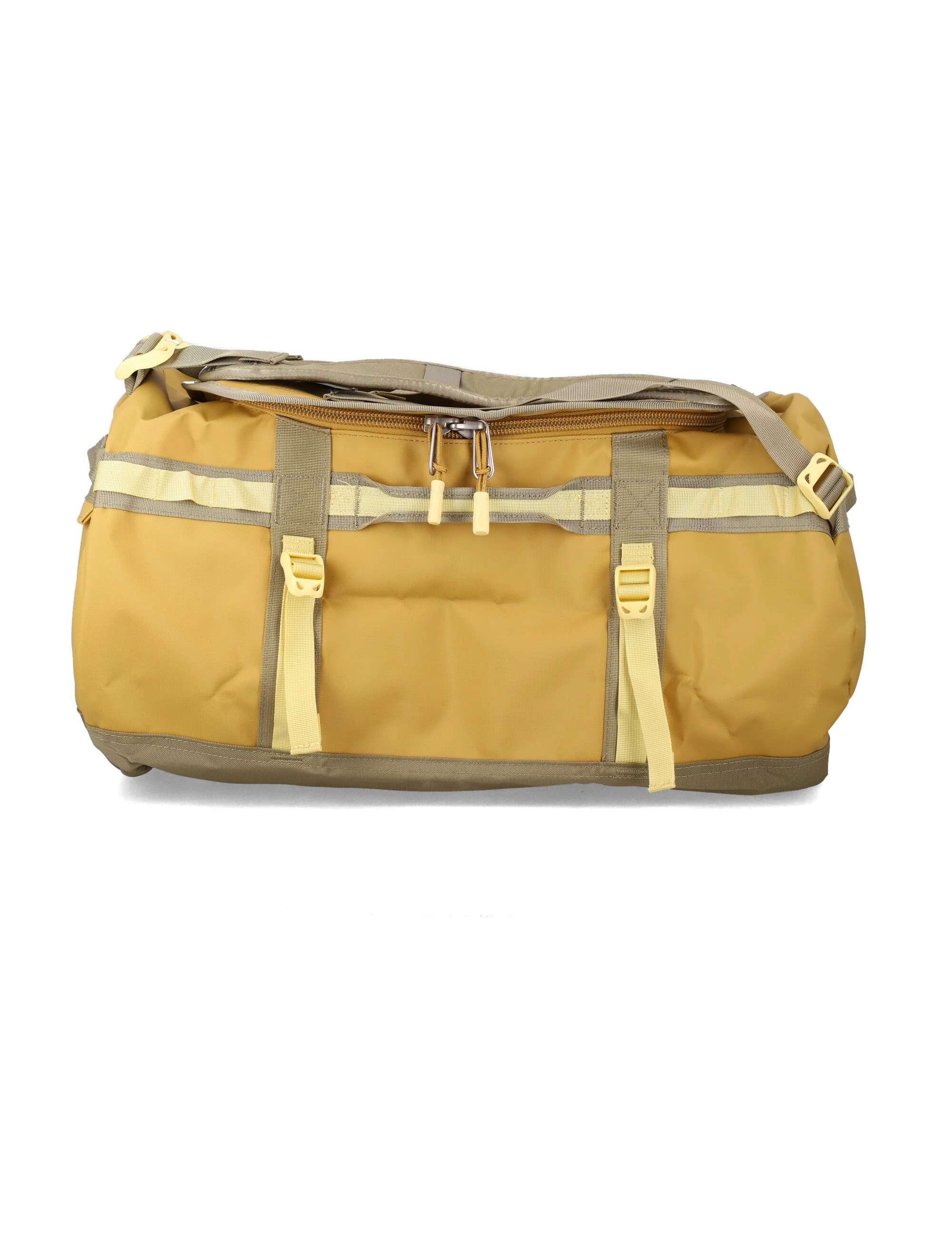 The North Face Base Camp S Duffle Tan Recycled Poly Tarpaulin Backpack