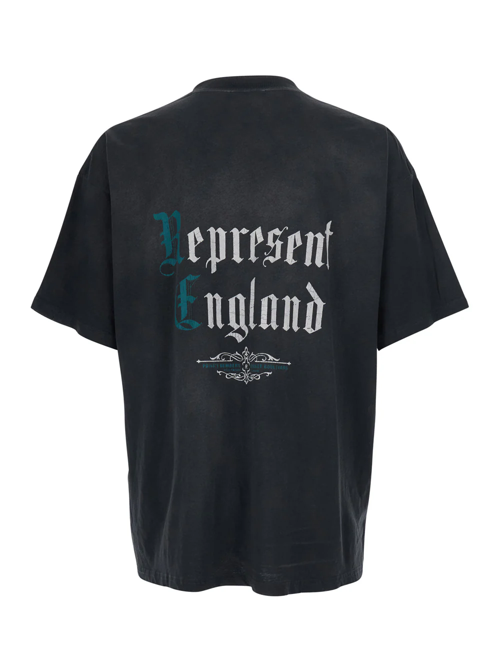 Represent T-Shirt Private Members With Round Collar And Short Sleeves Black Unisex Cotton Tshirts Polo Shirts