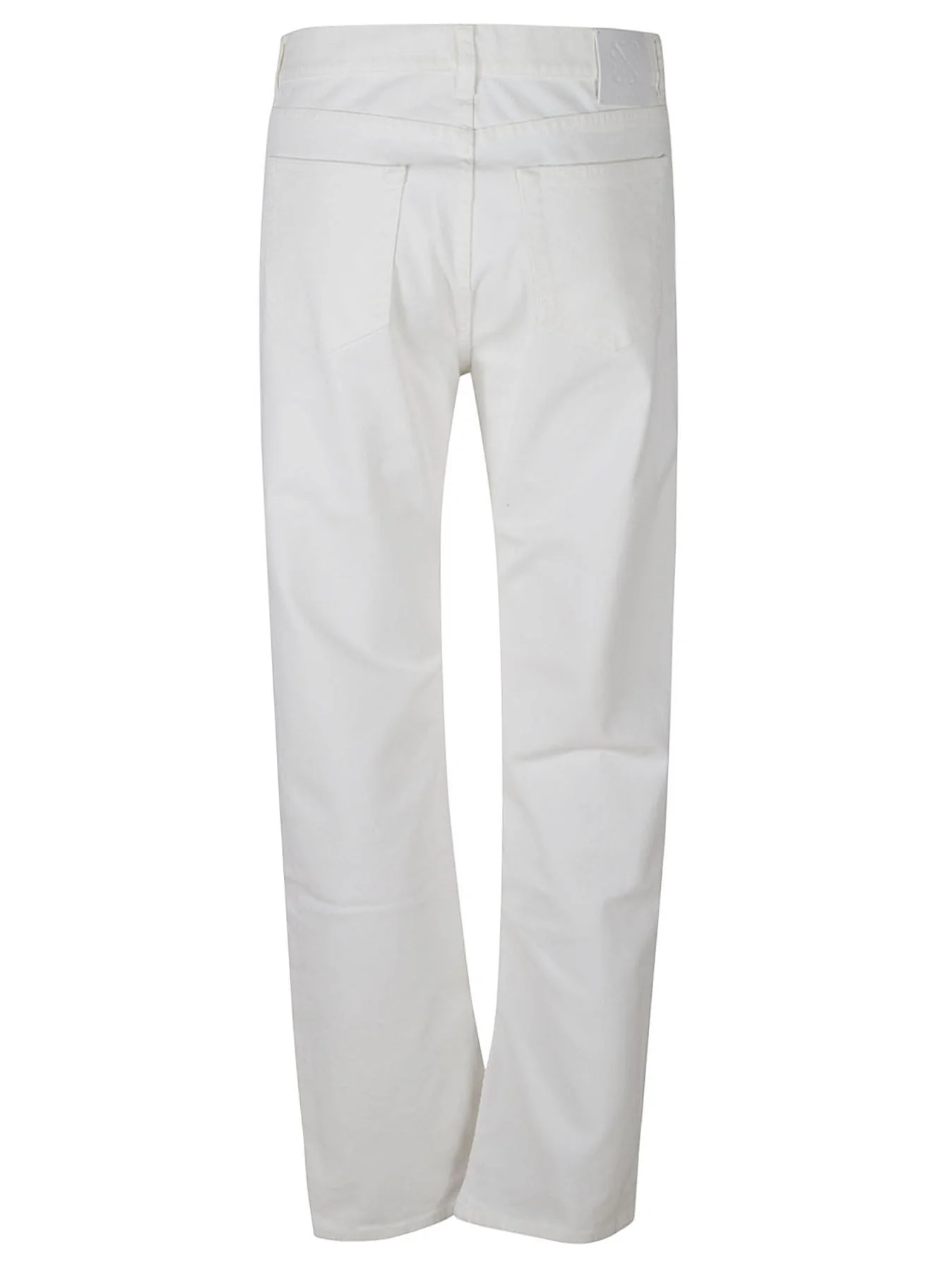 Off-White OMYA177S24DEN0010202 Nero Pantalone