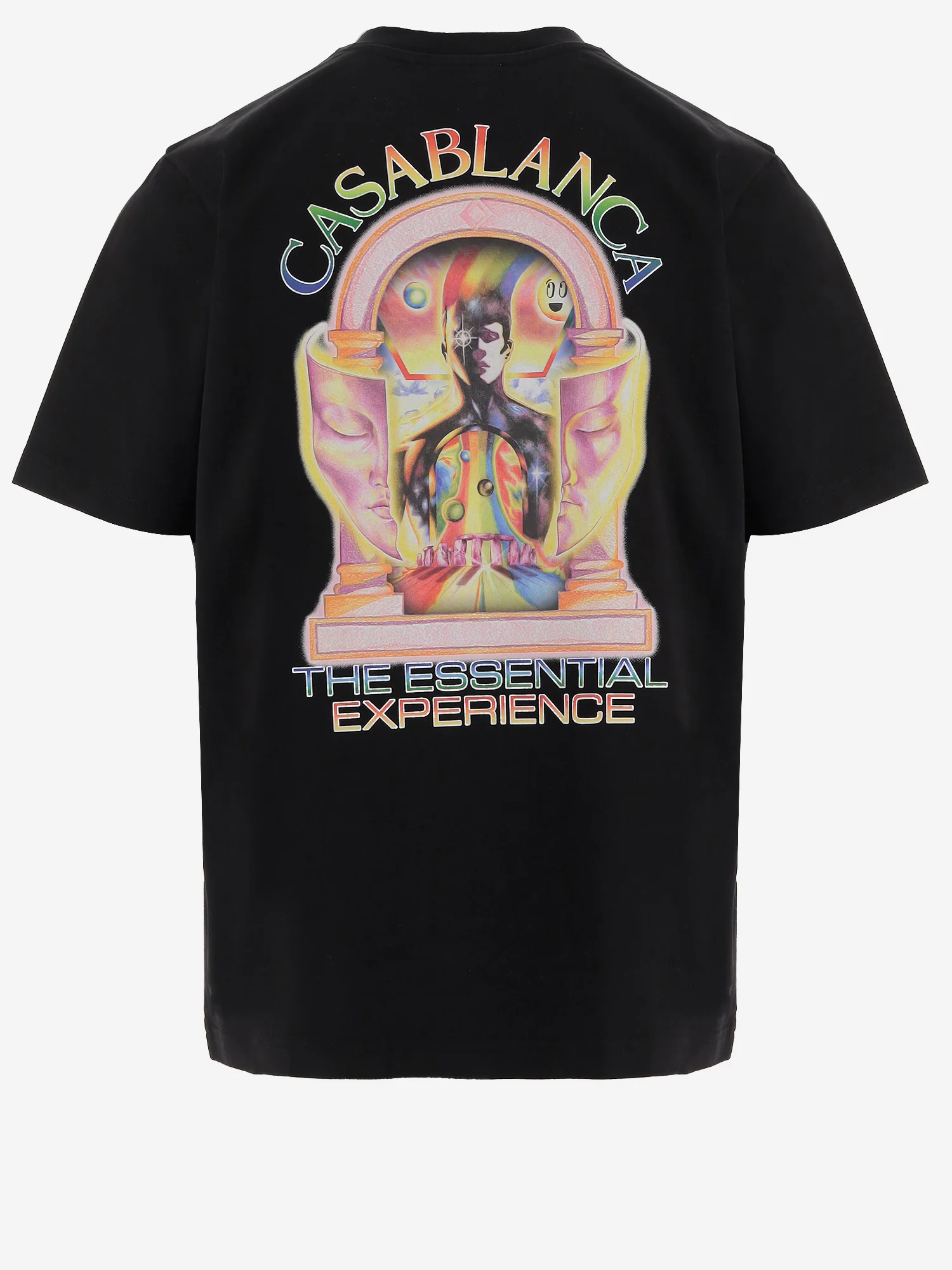 Casablanca T-shirts and Polos Black Main: Organic Cotton