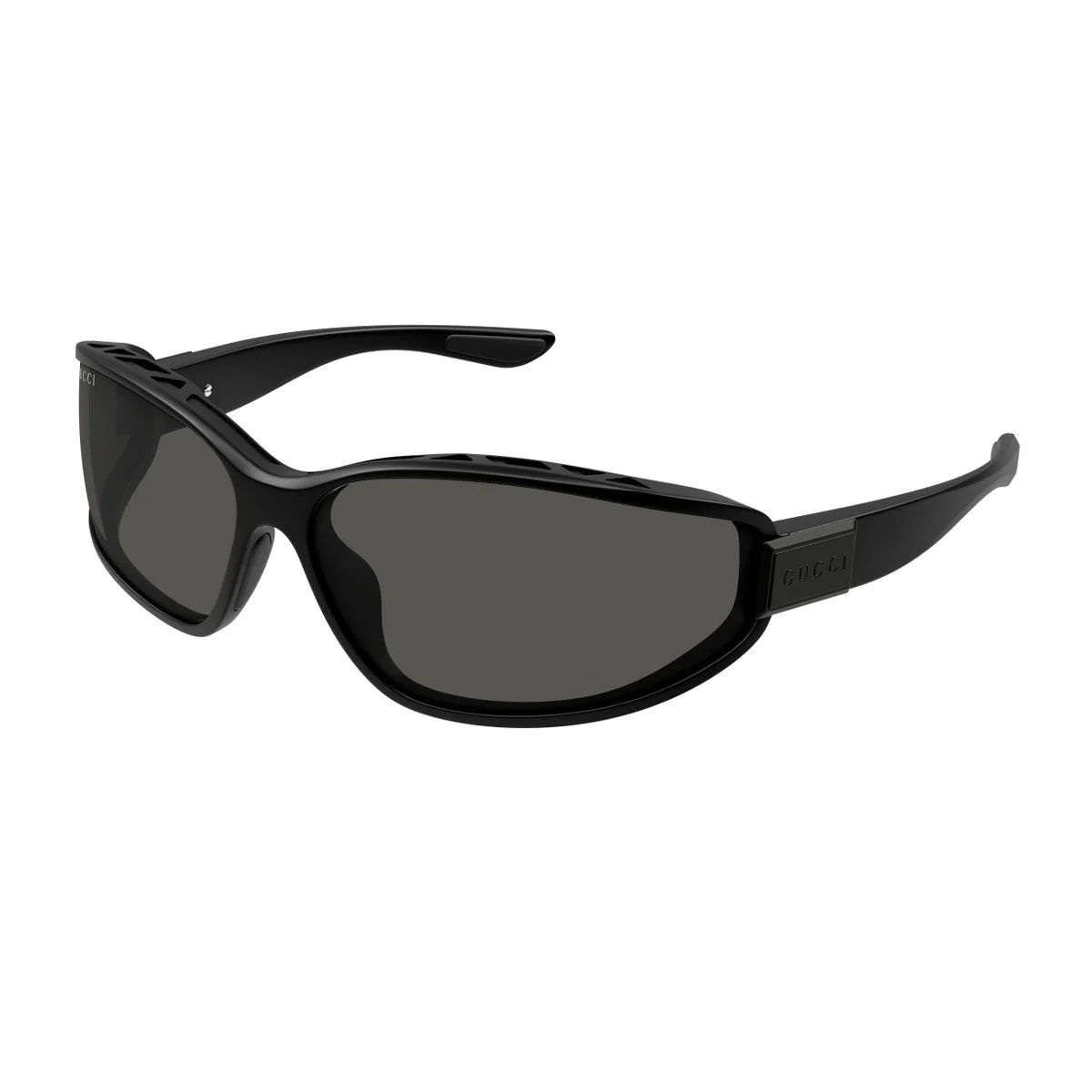 Gucci Gg2011s Linea Institutional Logo Black Iniettato Sunglasses