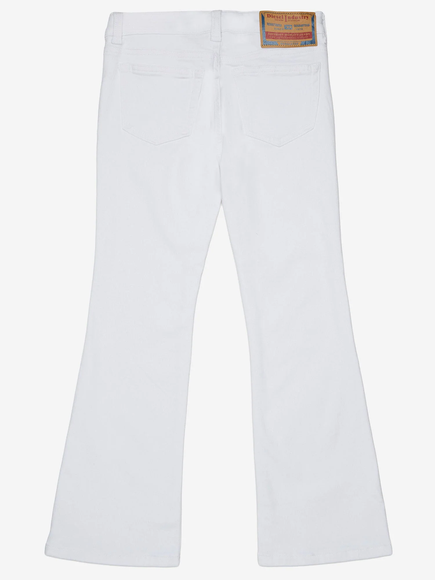 Diesel Jeans White Cotone Elastan