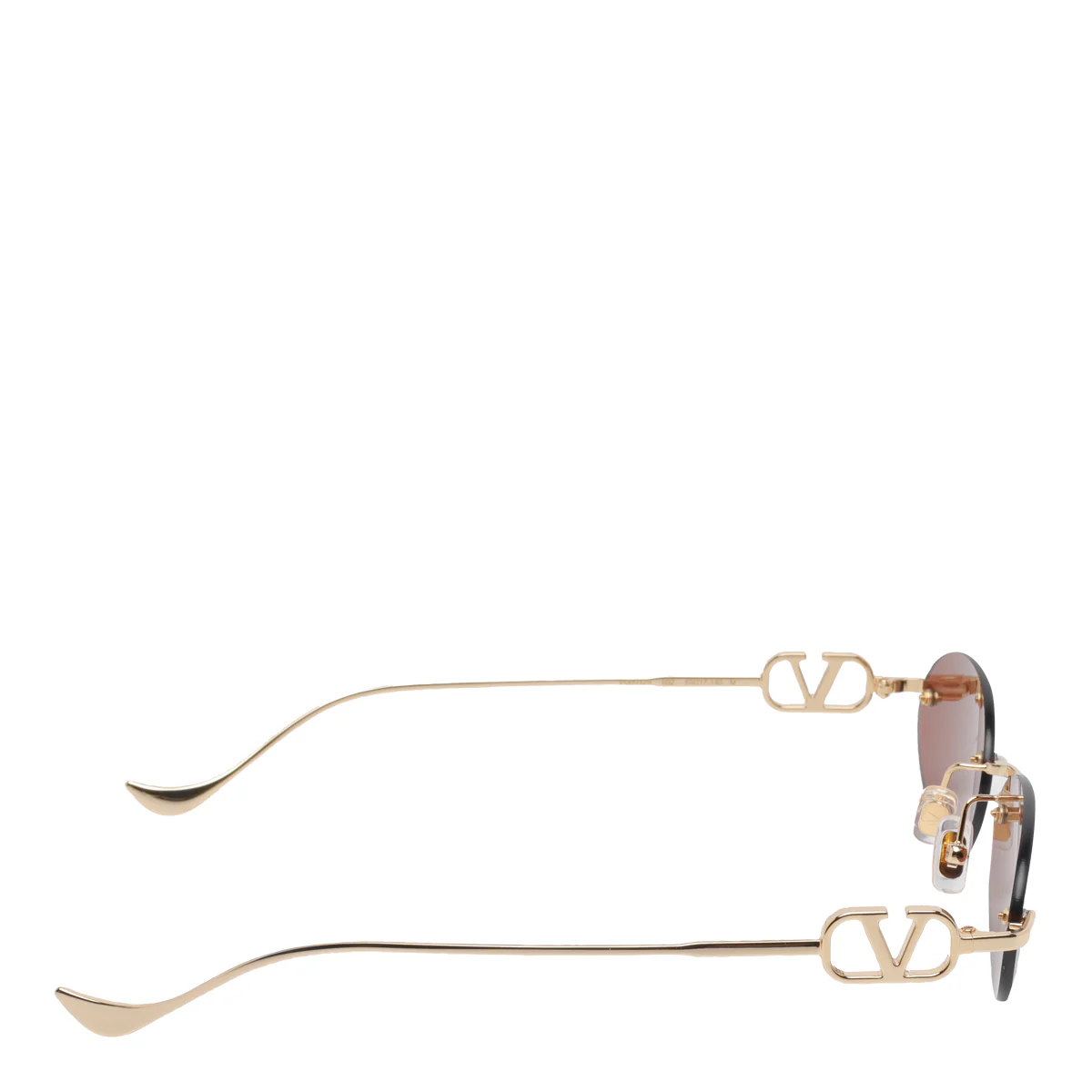 Valentino Garavani Sunglasses Golden Metal/acetate