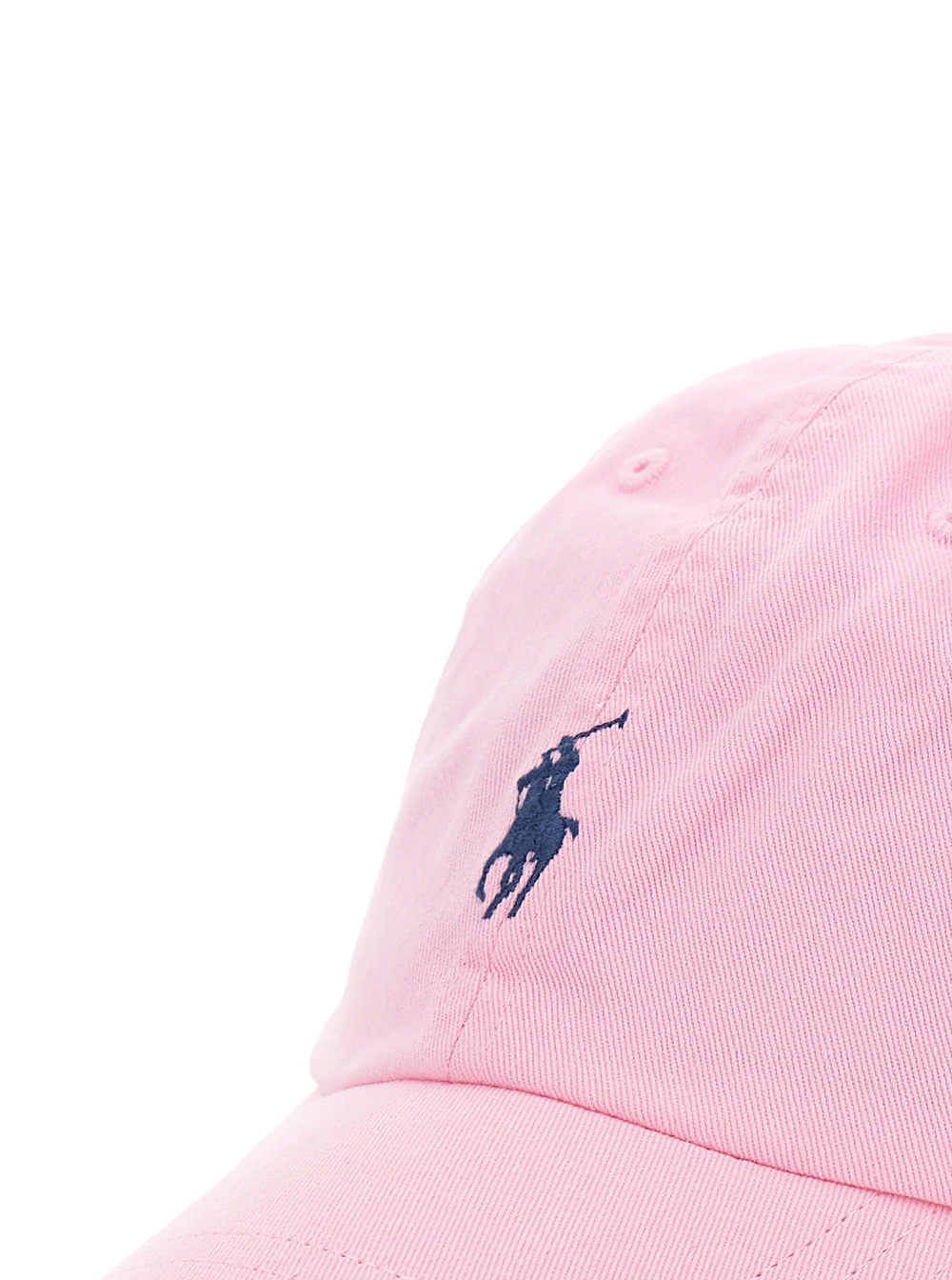 Polo Ralph Lauren Baseball Cap With Embroidered Pony Logo On The Front Light Blue Cotton For Women Pink Hats And Gloves
