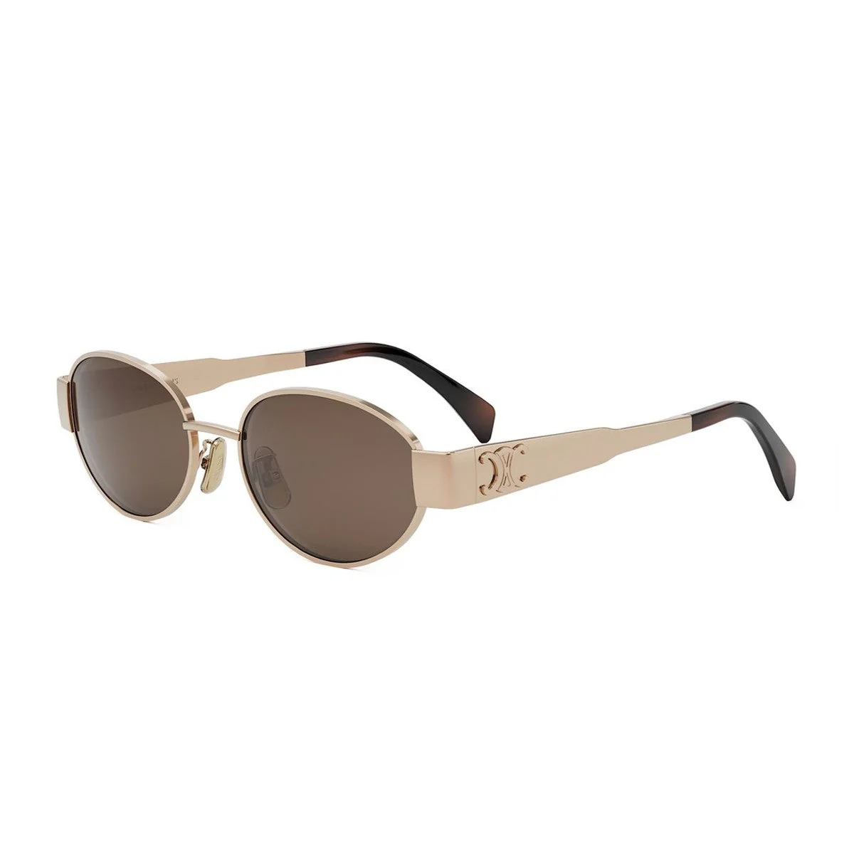 Celine Metal Triomphe Gold Metallo Sunglasses