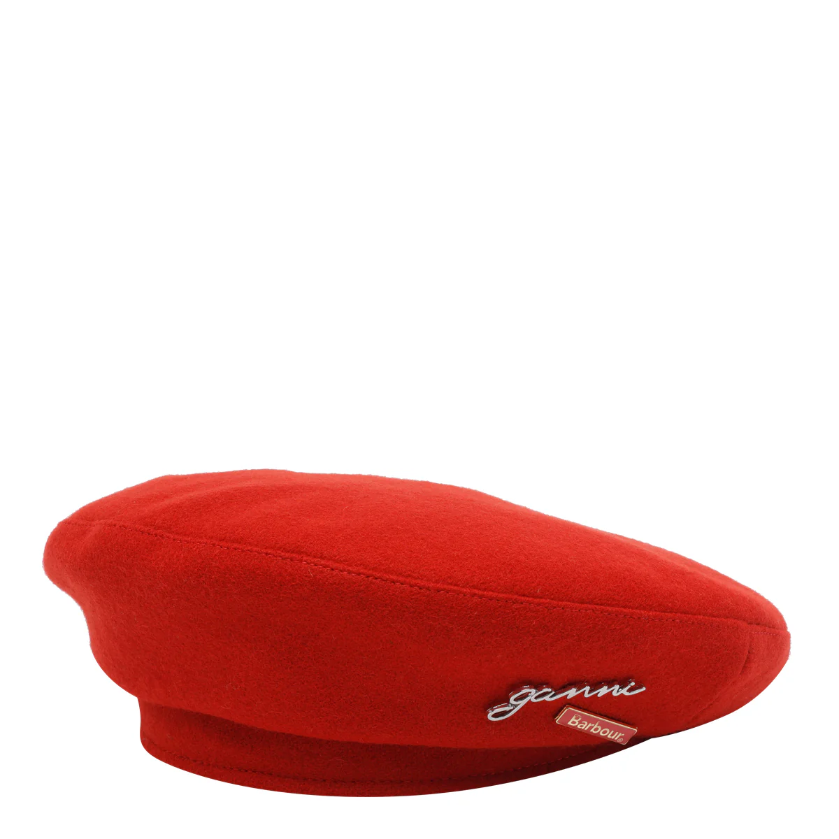 BARBOUR X GANNI Hats Red Wool