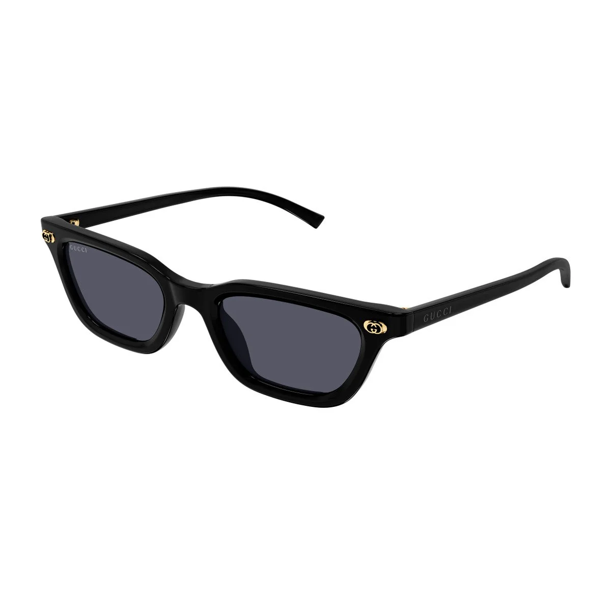 Gucci Gg1944s Linea Institutional Logo Black Acetato Riciclato Sunglasses