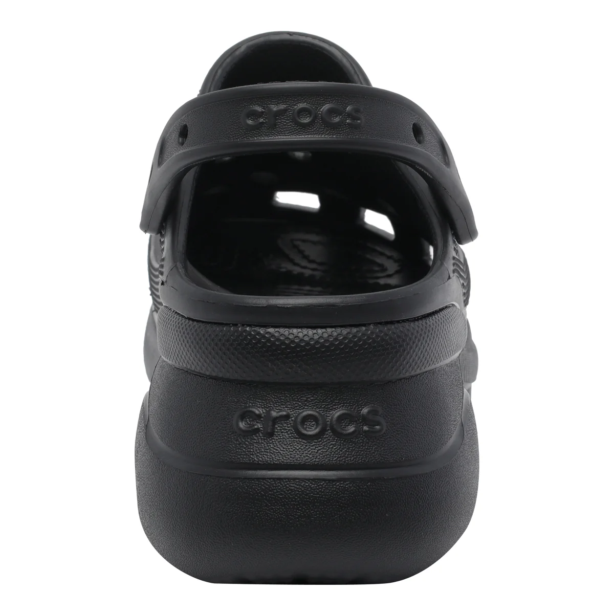 Crocs Sandals Black Rubber/ Rubber Sole