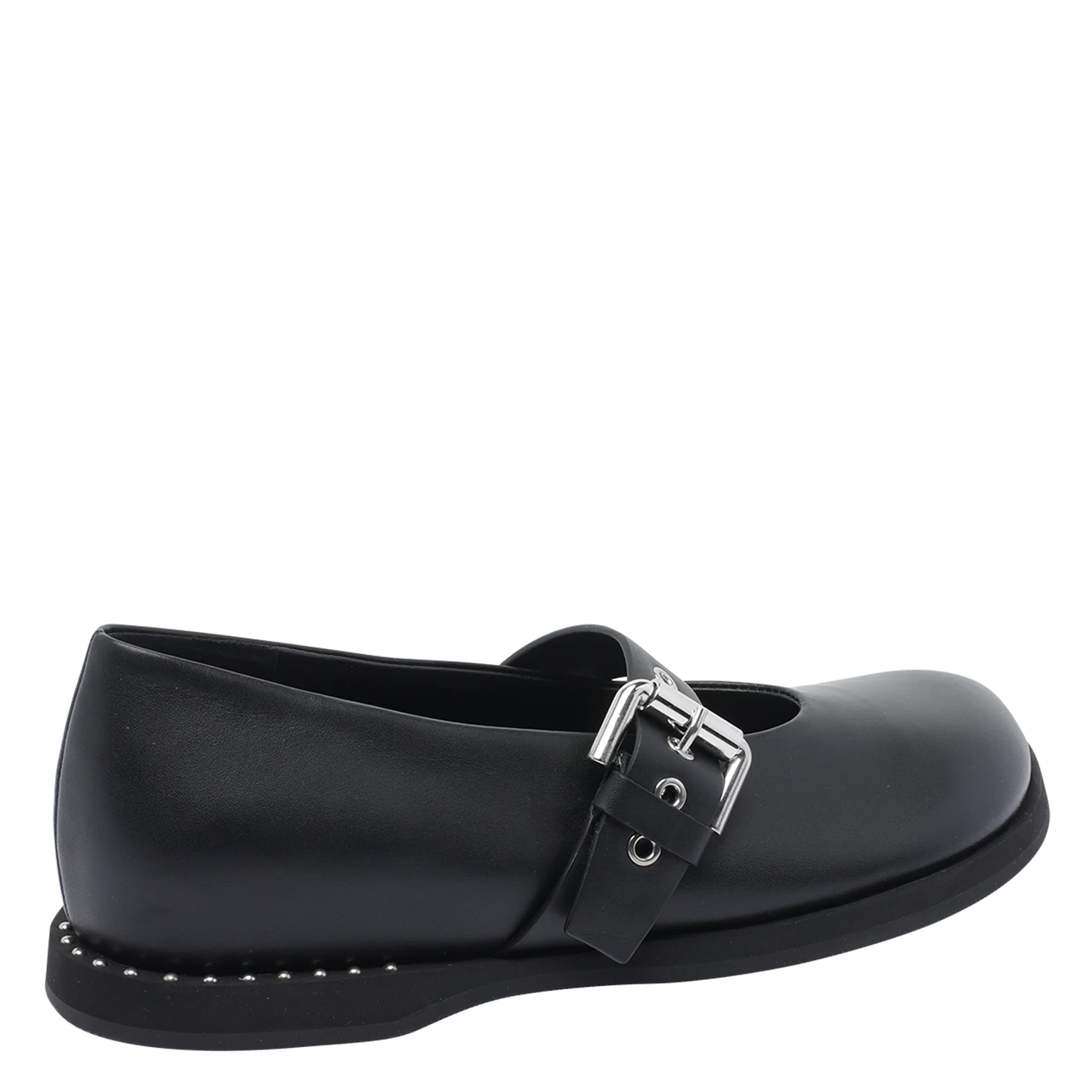 Premiata Flat shoes Black Calf Leather/ Rubber Sole