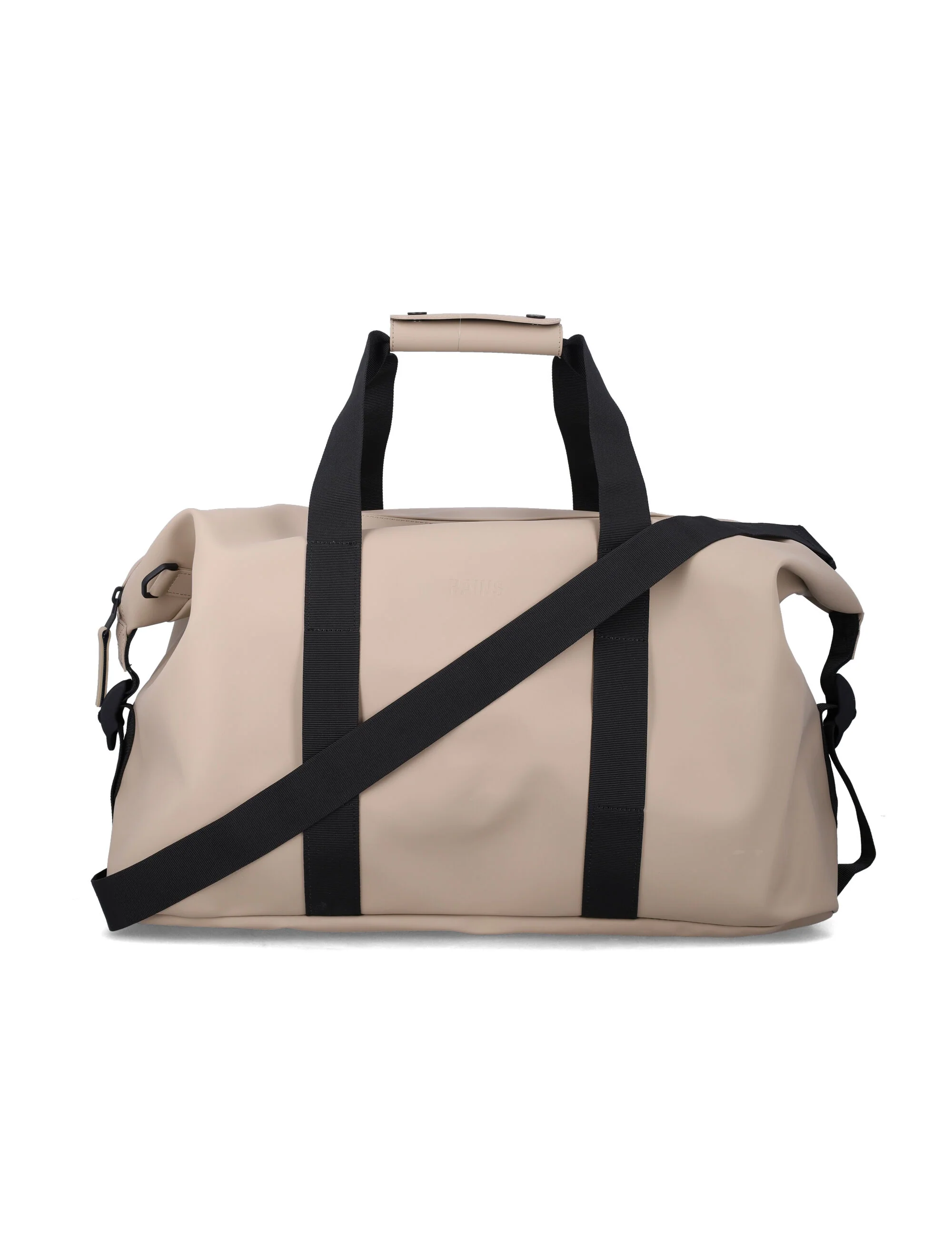 Rains Hilo Waterproof Weekend Bag Beige Polyester Coating Tote