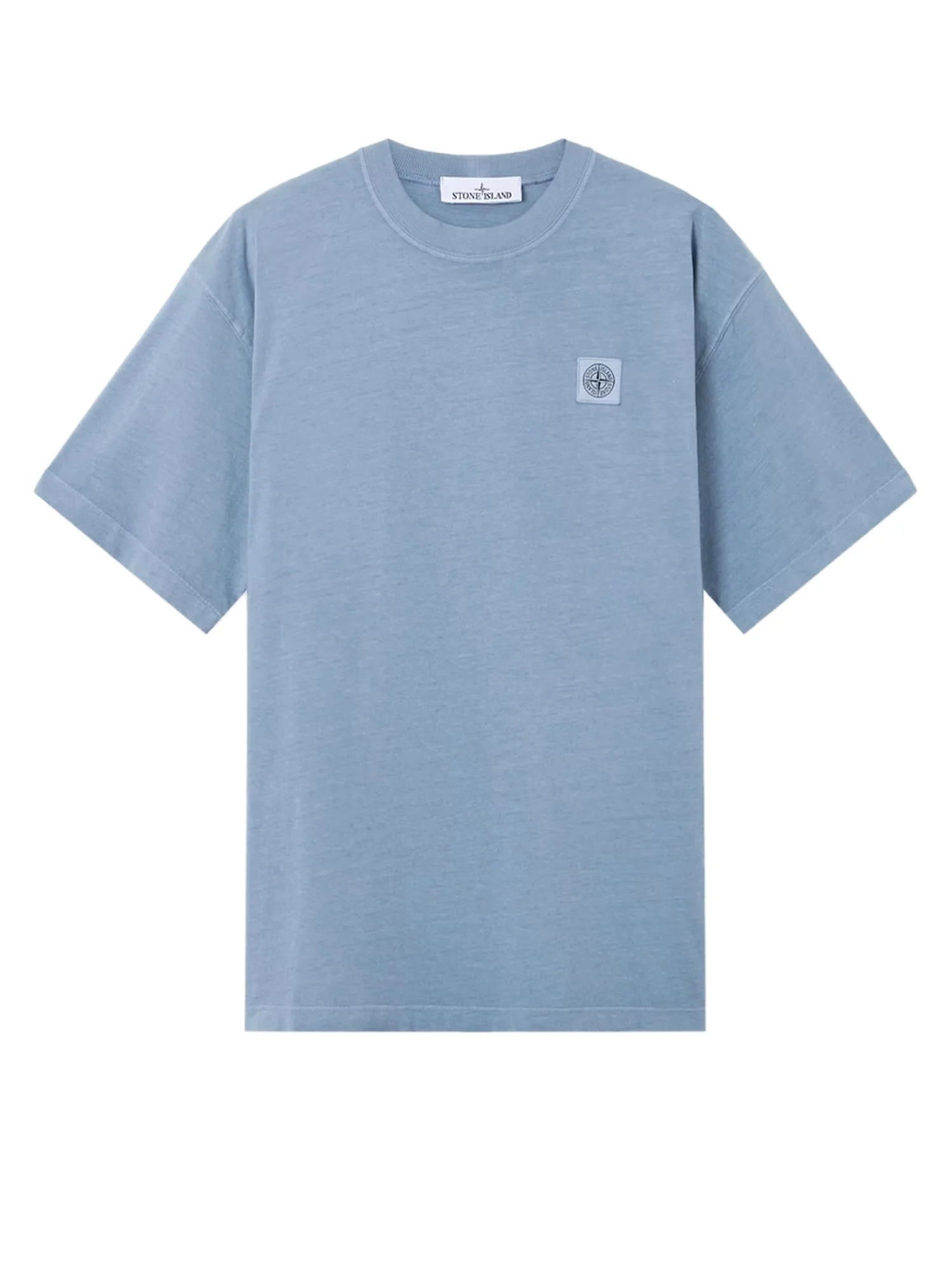 Stone Island T-shirts and Polos Blue Cotone