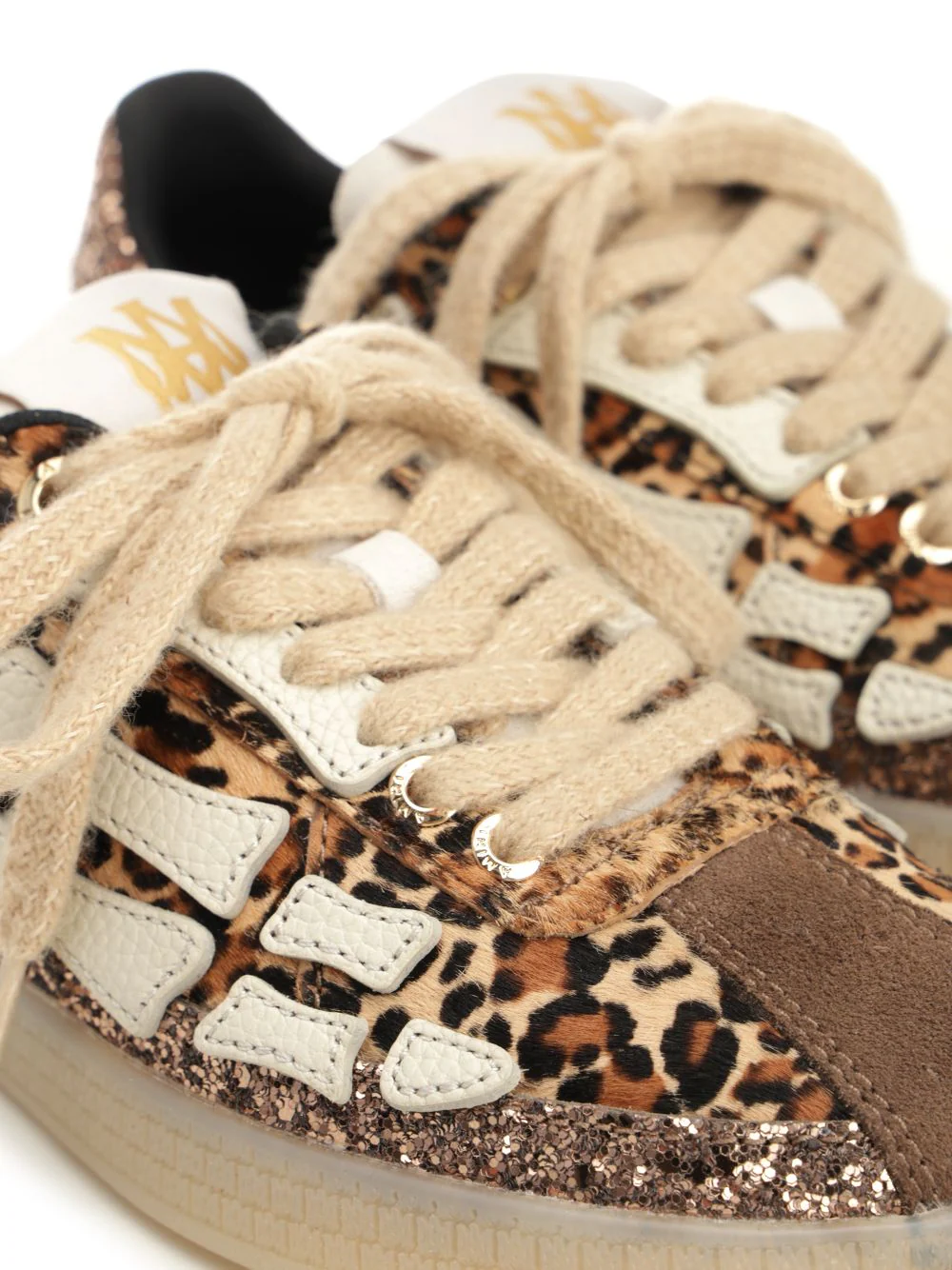Amiri Leopard pacific sneaker Animalier Cow Hair
