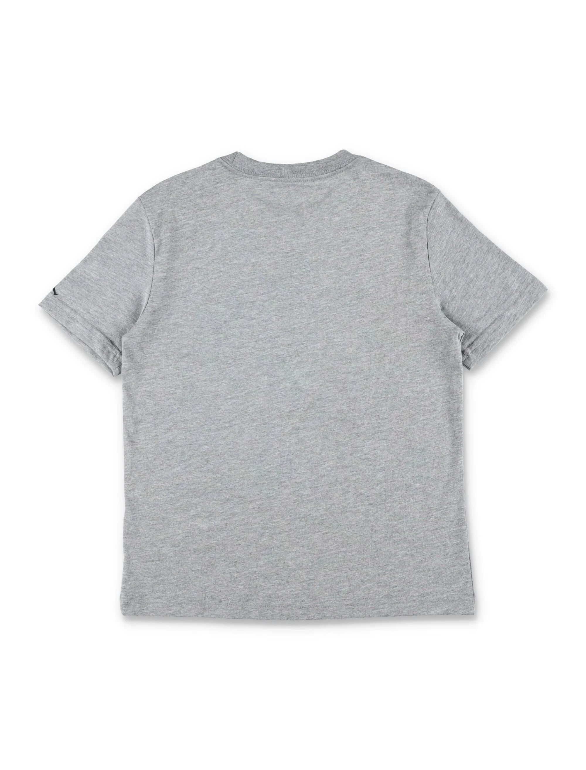 Nike Jordan Bike Jordan Cotton Logo T-Shirt For Kids Grey Tshirt