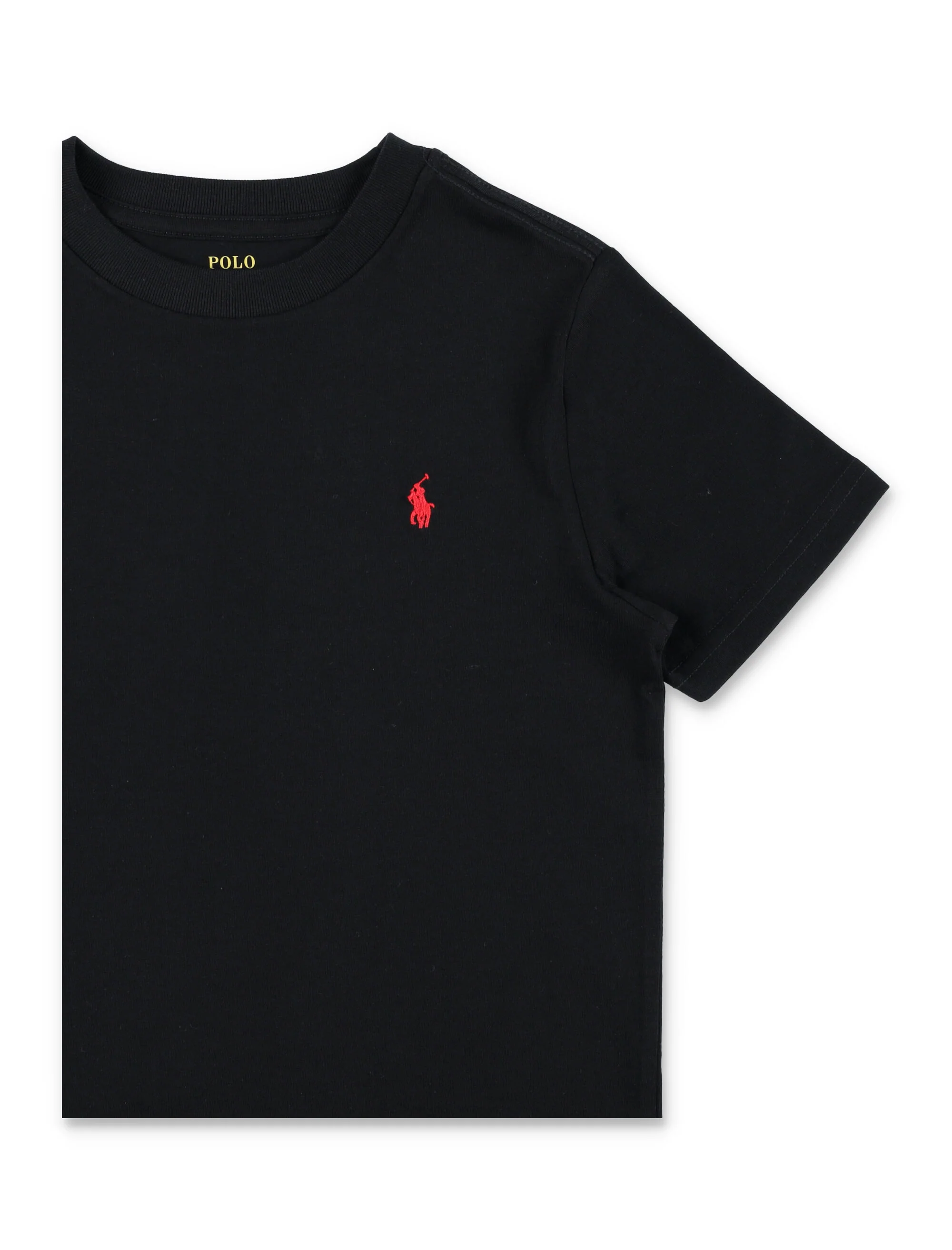 Polo Ralph Lauren Kids Classic Cotton T-Shirt Black Tshirt