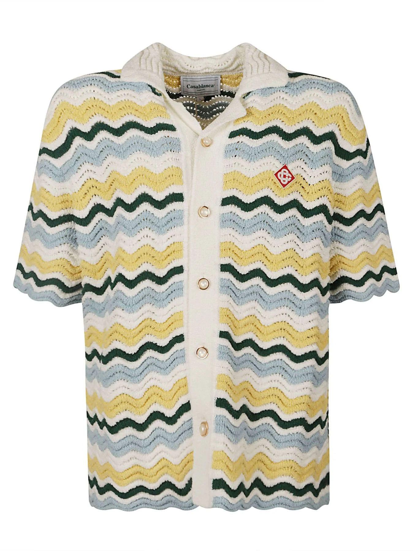 Casablanca MPS24-KW-600-01 Giallo Camicia