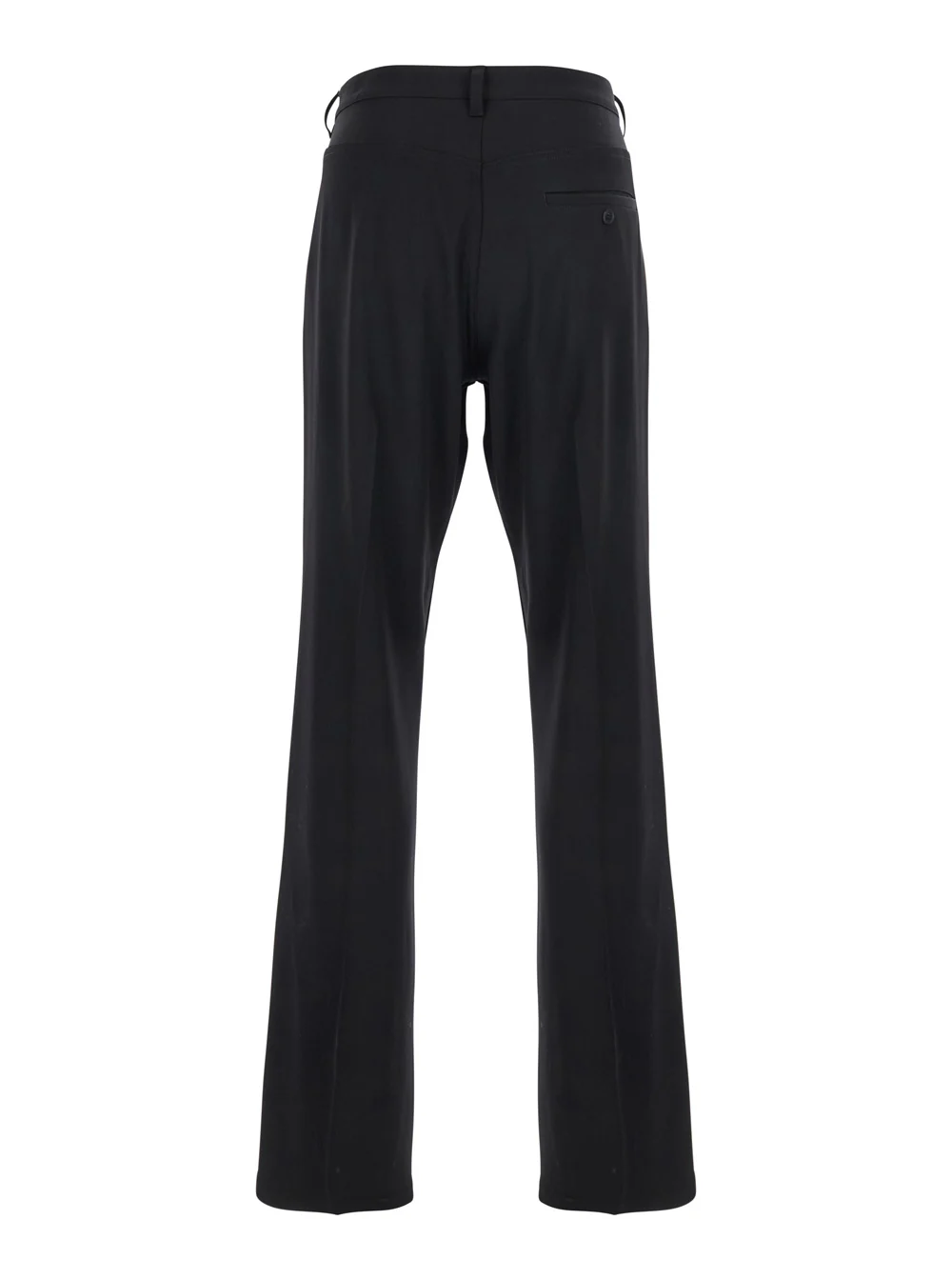 Balenciaga Black Tailored Trousers With Belt Loops Wool Man