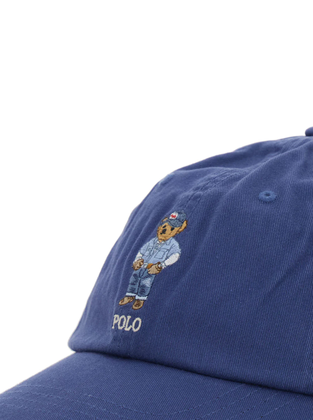 Polo Ralph Lauren Blue Baseball Cap with Bear Embroidery in Cotton for Men Blu Hats And Gloves Polo Ralph Lauren Blue Baseball Cap with Bear Embroidery in Cotton for Men Blu Hats And Gloves