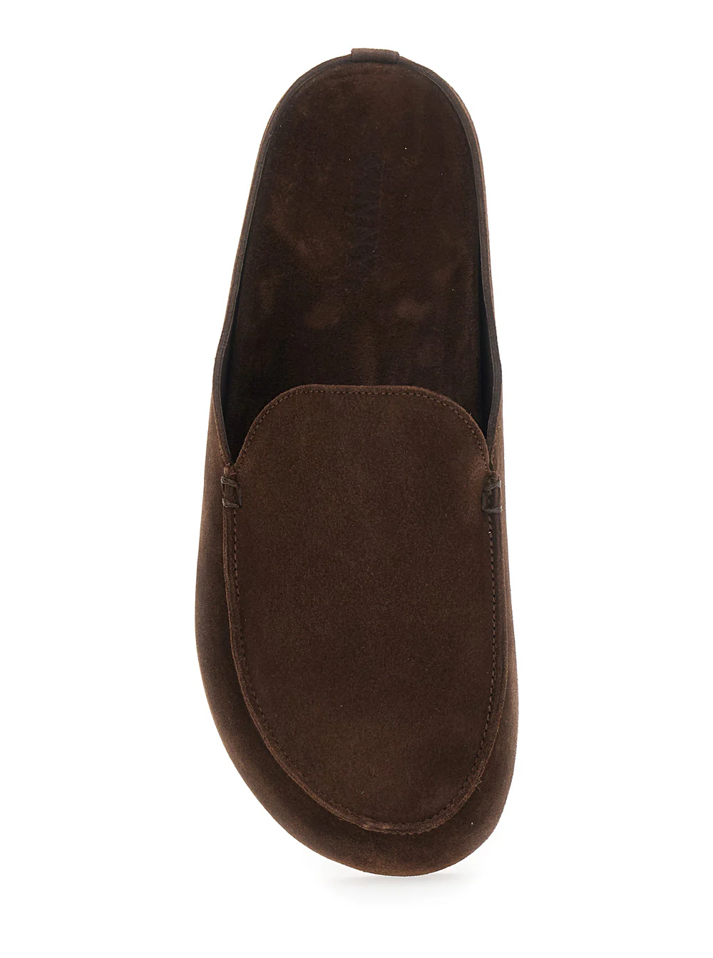 Vinny'S CAMOSCIO Brown Suede Flat Shoes