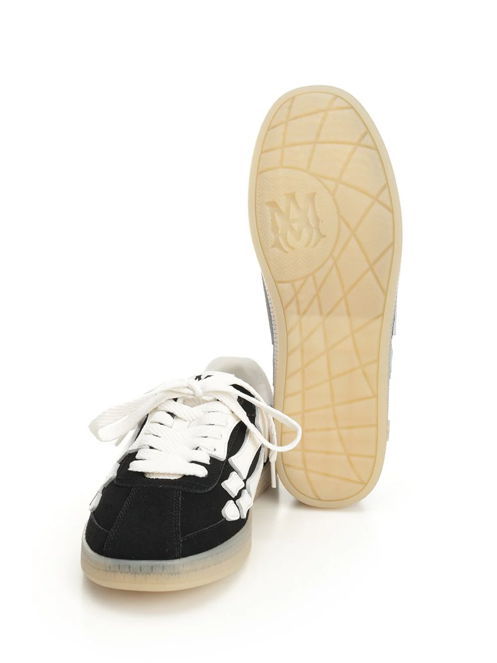 Amiri Pacific Bones Sneaker Black Upper: Bovine Leather