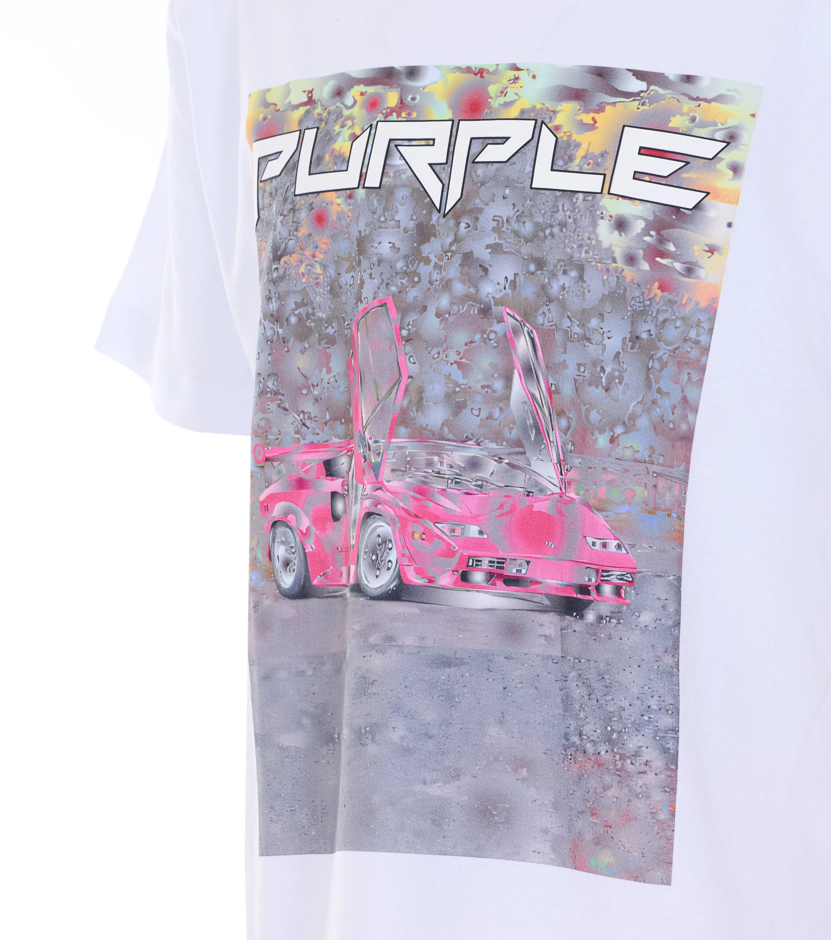 Purple Brand T-shirts and Polos White Cotton