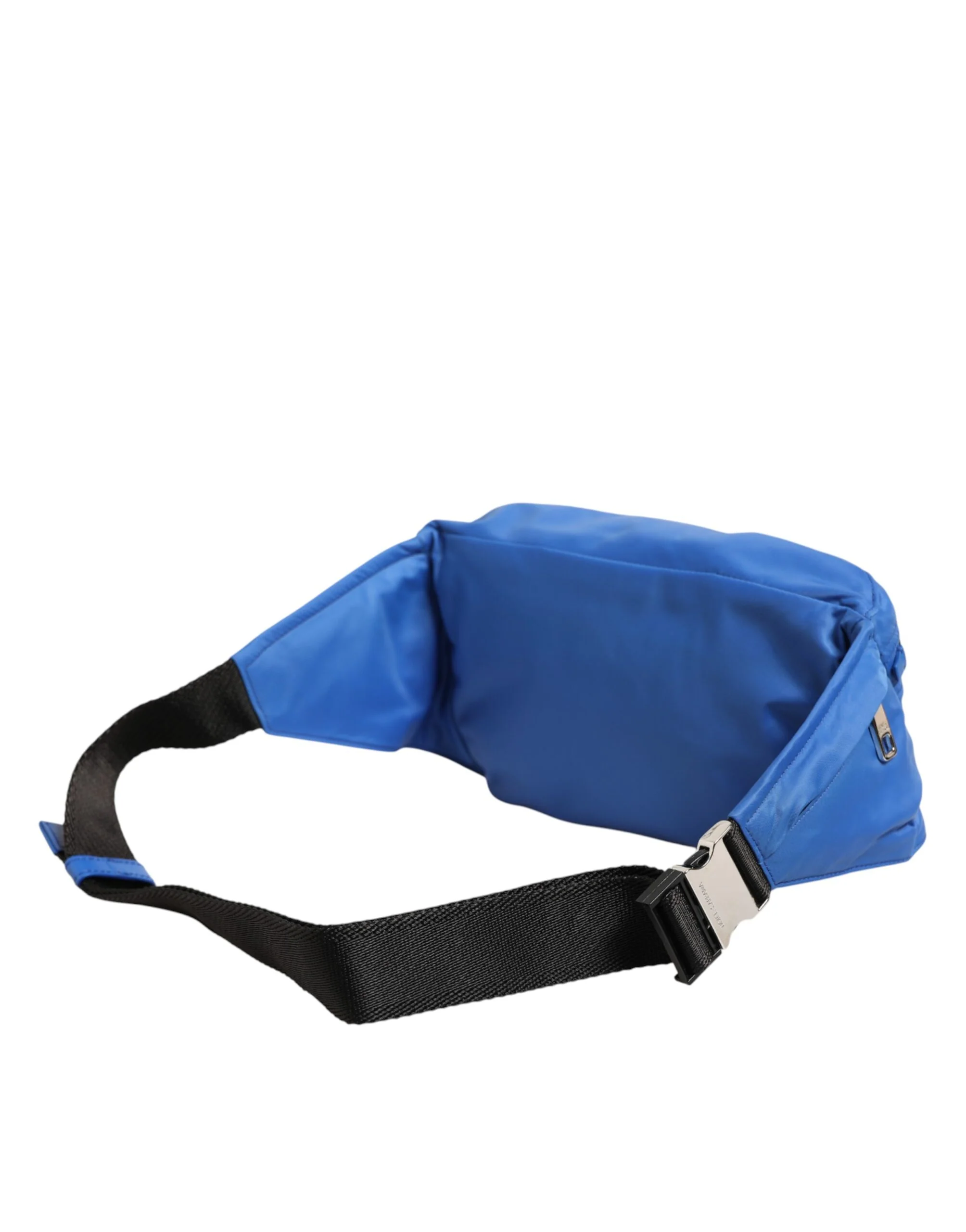 Dolce & Gabbana Blue Logo Plaque Nylon Waist Fanny Pack Mens Borse Bag Ny+pa+05lf