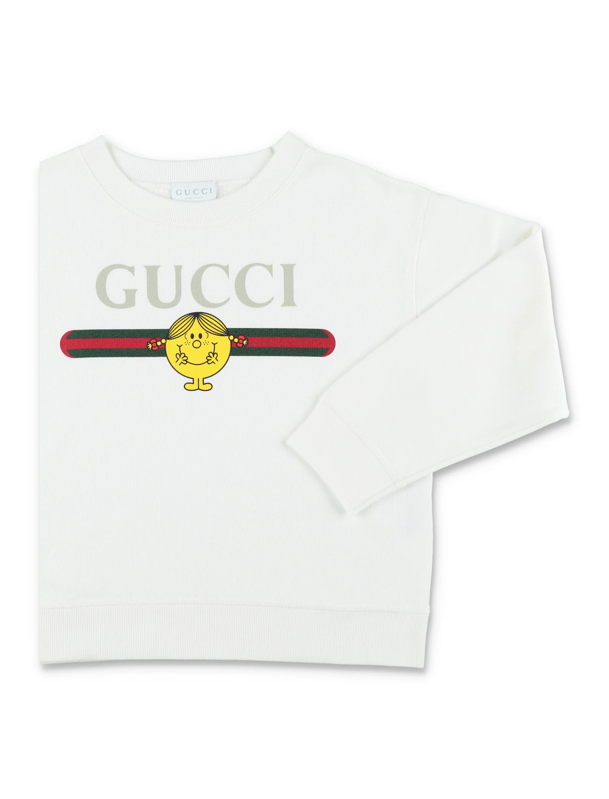Gucci MR. MEN™ Little Miss™ cotton sweatshirt for kids New White
