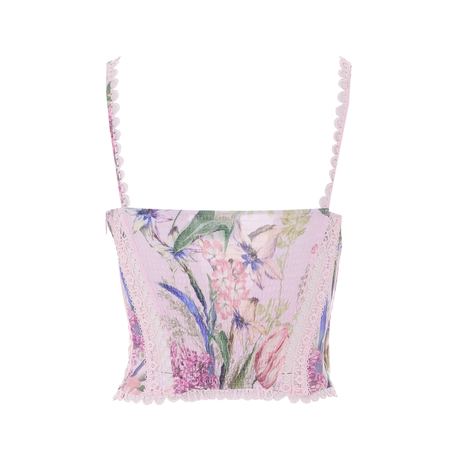 Charoruiz Top Pink Cotton