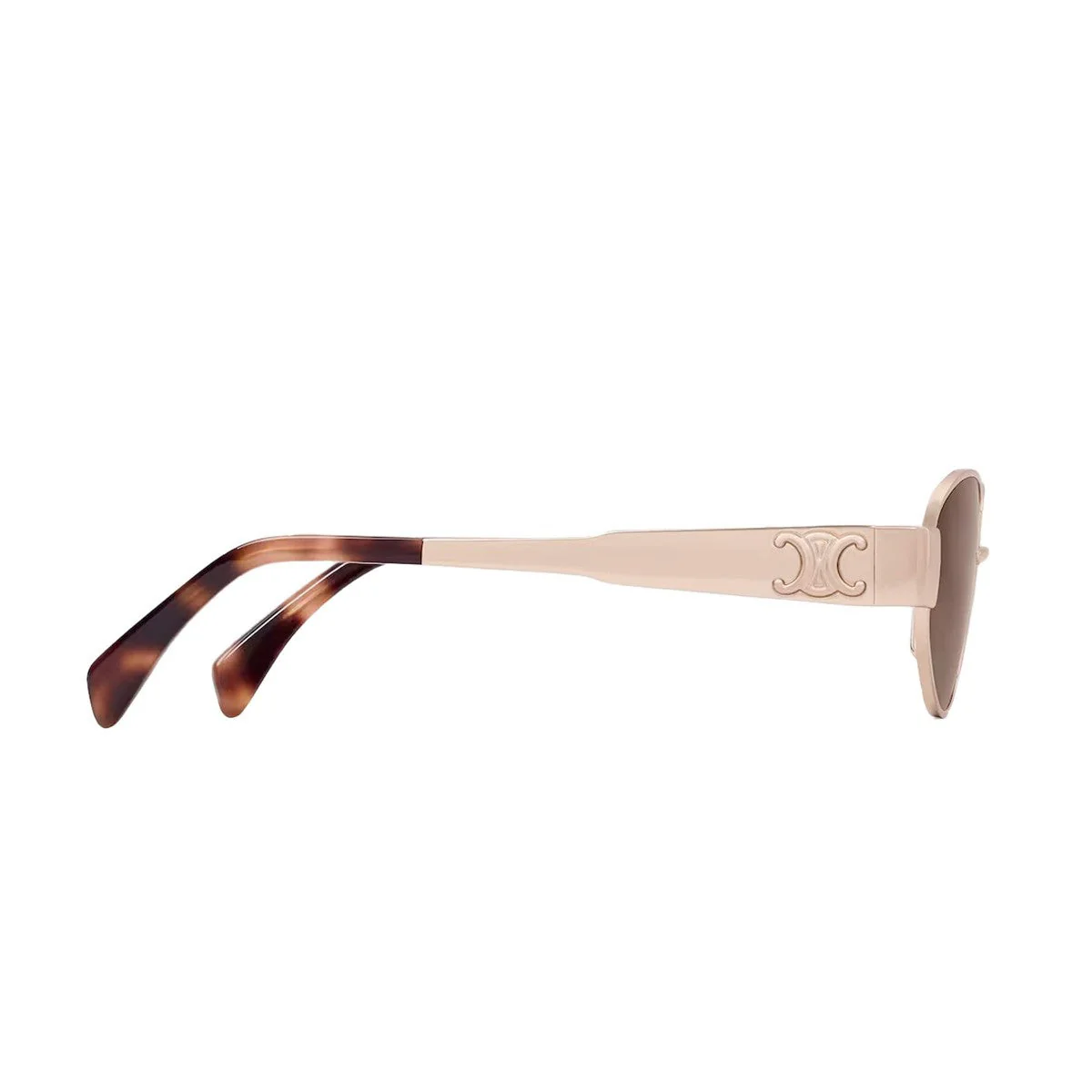 Celine Metal Triomphe Gold Metallo Sunglasses