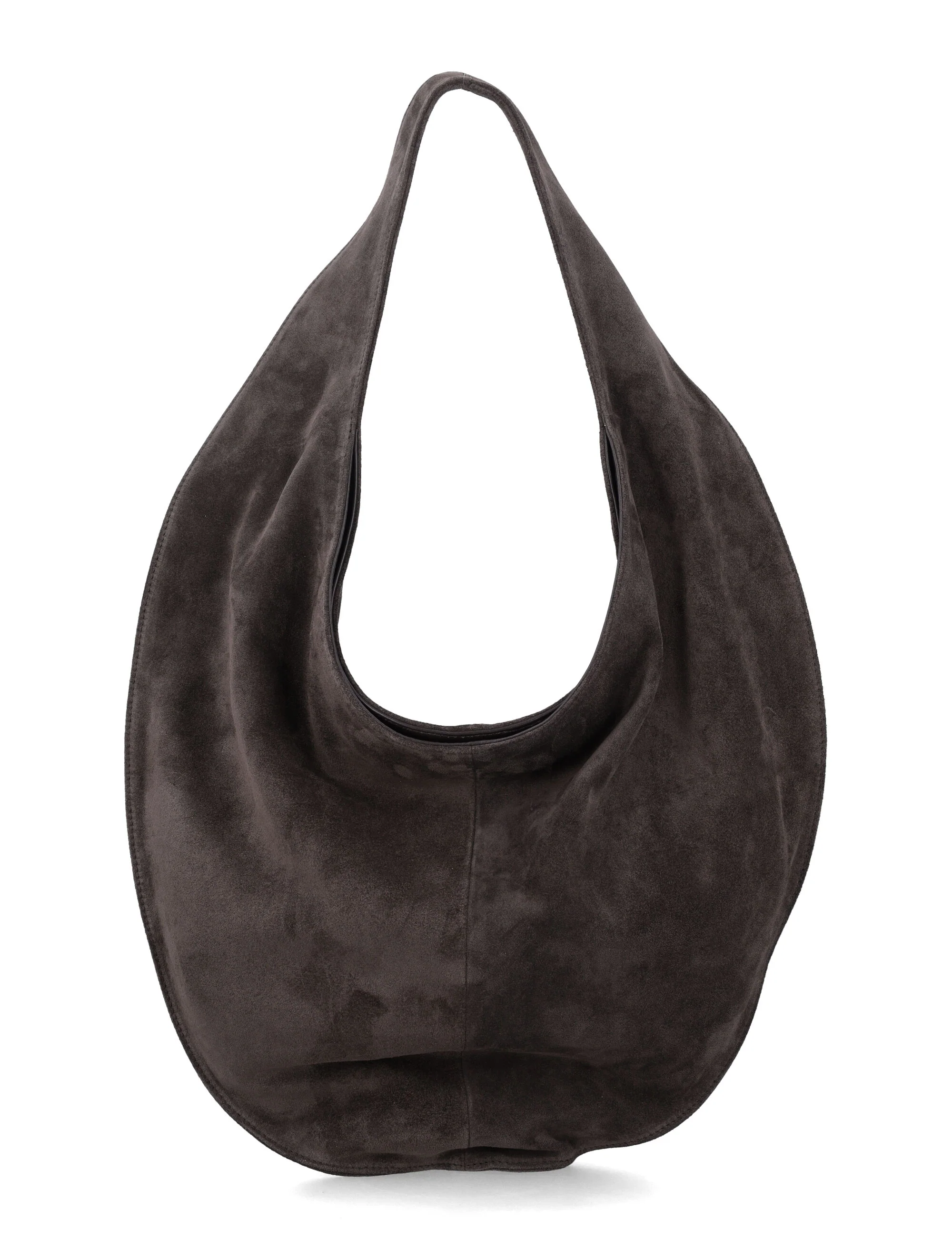 Maeden suede leather cocoa Market tote Calf