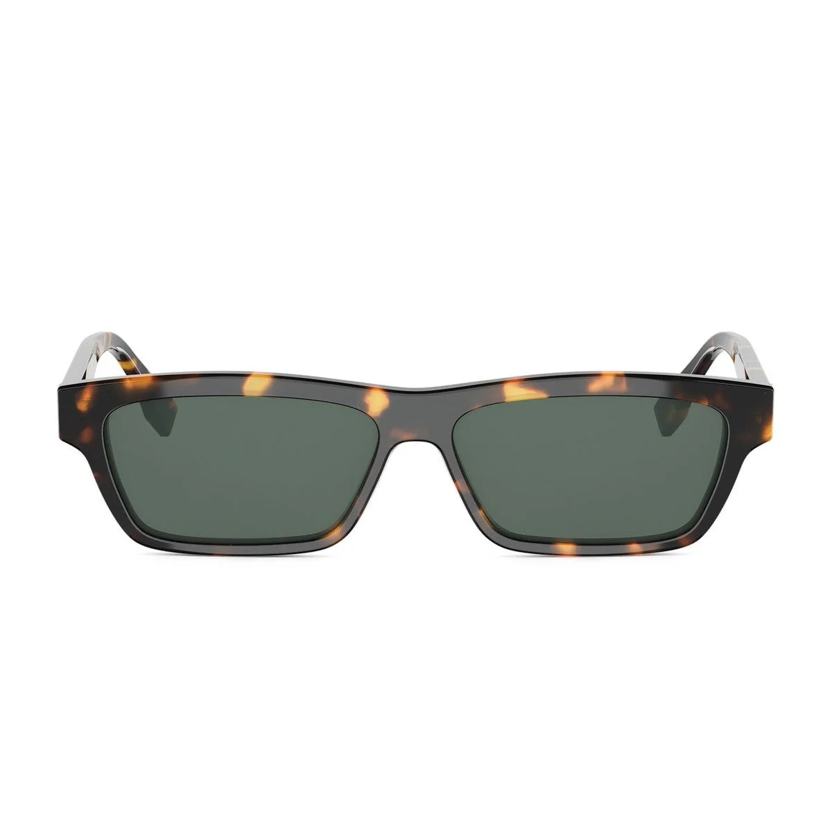 Fendi Ff Squared Havana Acetato Sunglasses