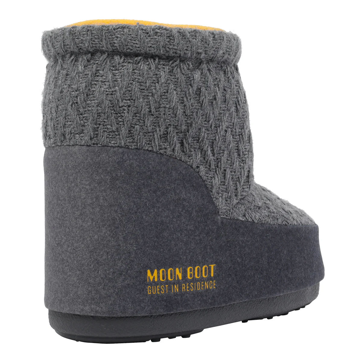 MOON BOOT X GUEST IN RESIDENCE Grey Fabric/rubber Sole